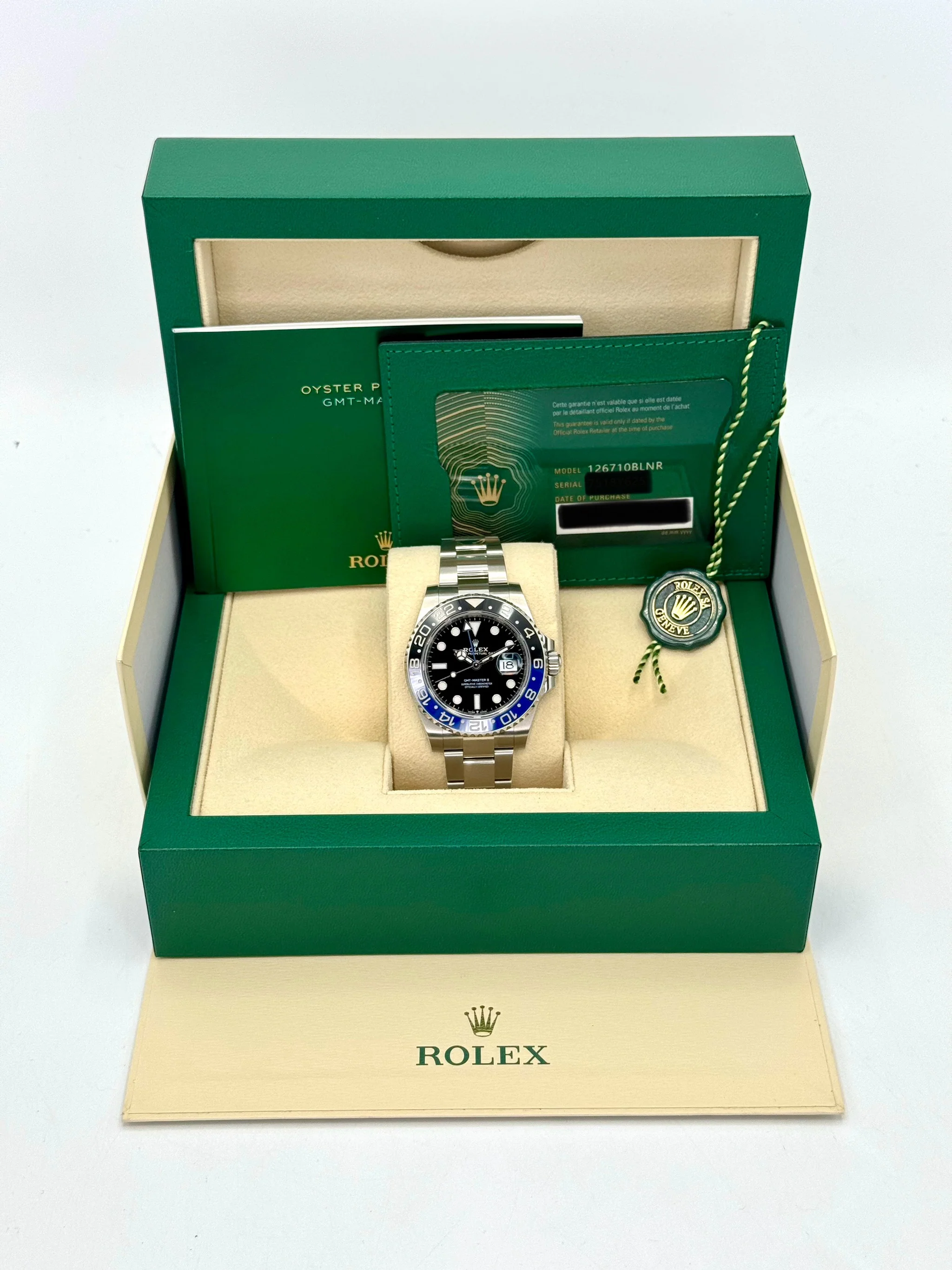 NEW 2024 Rolex GMT-Master II "Batman" 40mm 126710BLNR Oyster - Image 11