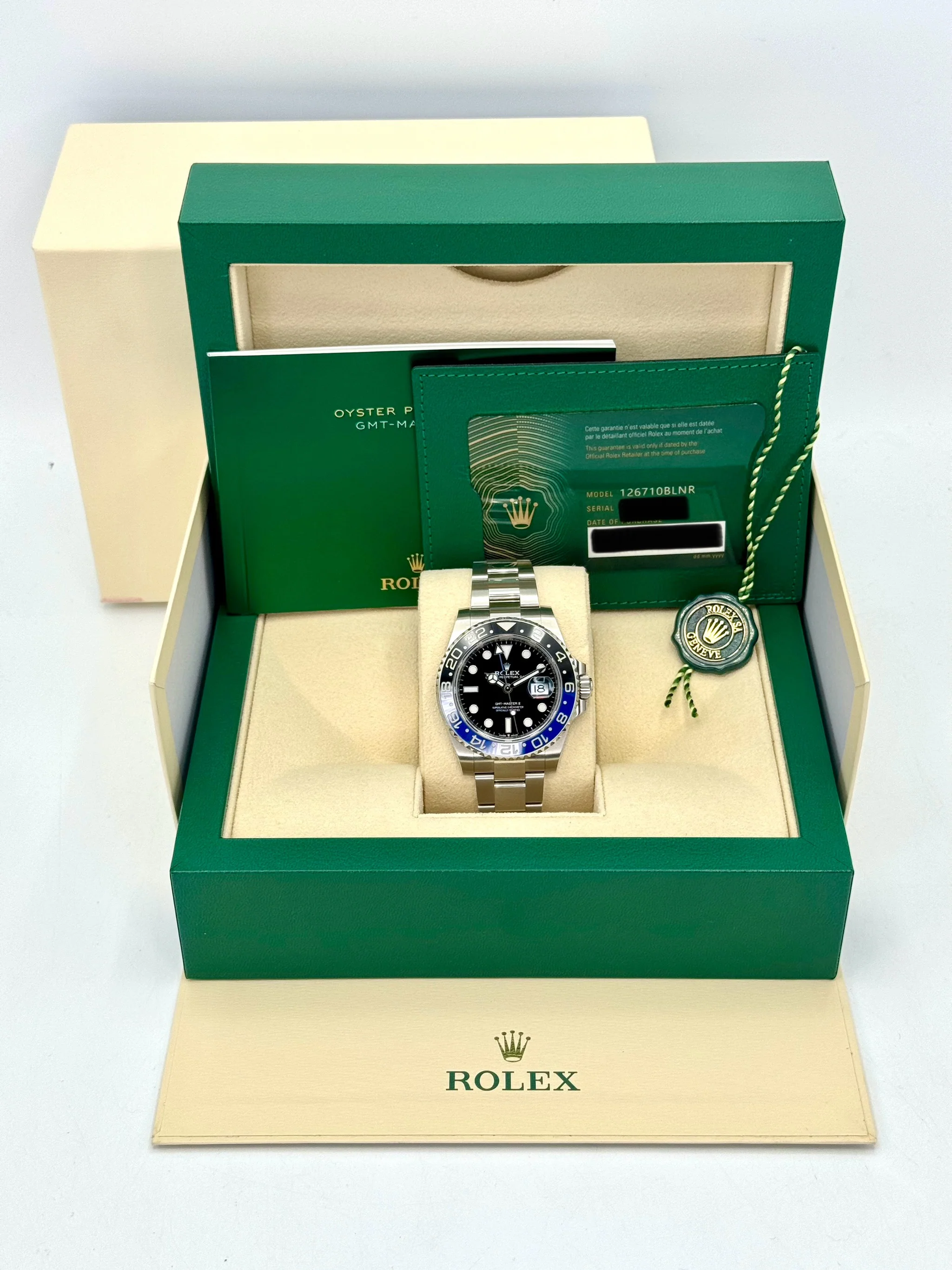 NEW 2024 Rolex GMT-Master II "Batman" 40mm 126710BLNR Oyster - Image 12