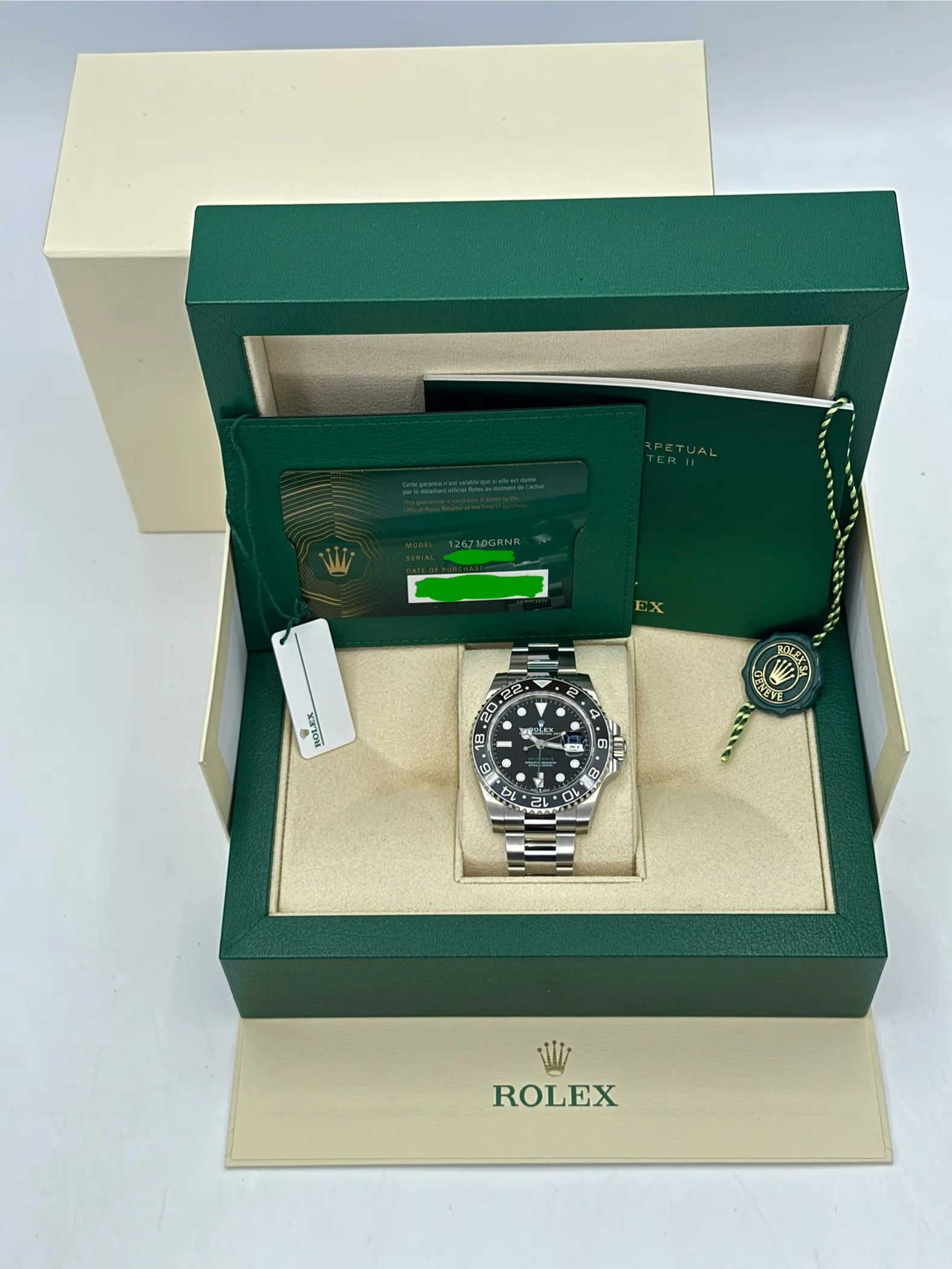 NEW 2024 Rolex GMT-Master II "Bruce Wayne" 40mm 126710GRNR Oyster - Image 5