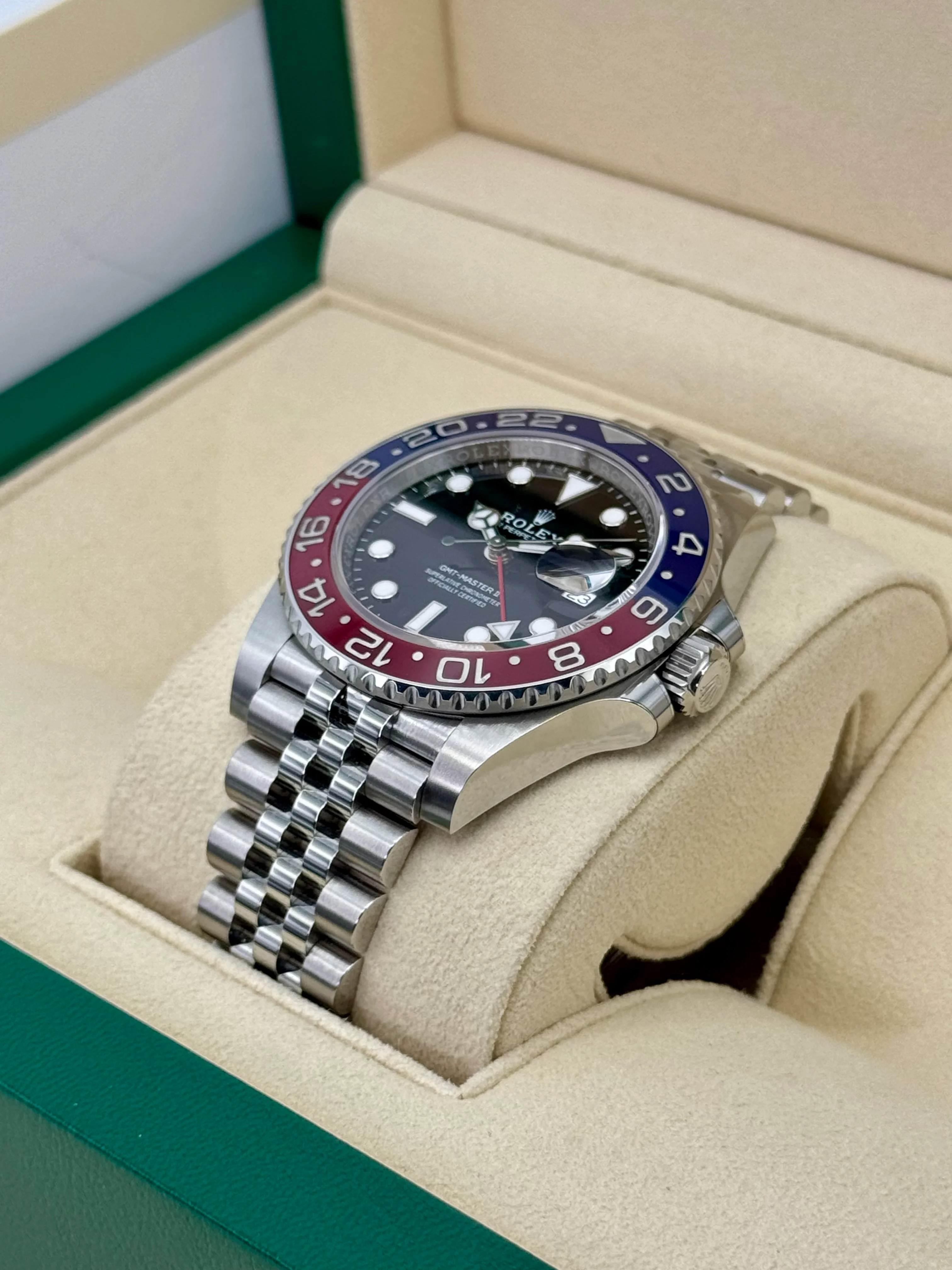NEW 2024 Rolex GMT-Master II "Pepsi" 40mm 126710BLRO Jubilee - Image 5