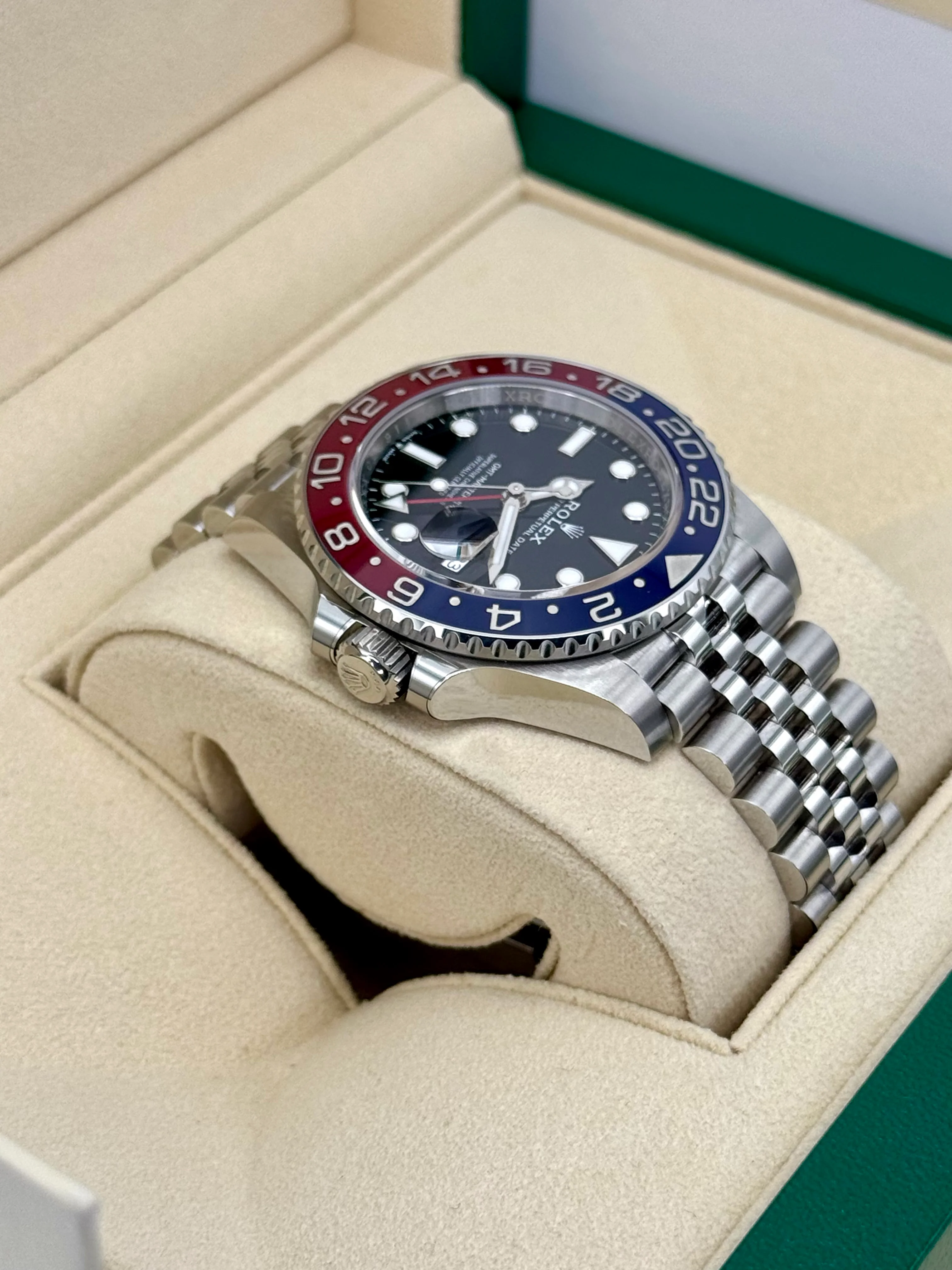 NEW 2024 Rolex GMT-Master II "Pepsi" 40mm 126710BLRO Jubilee - Image 8
