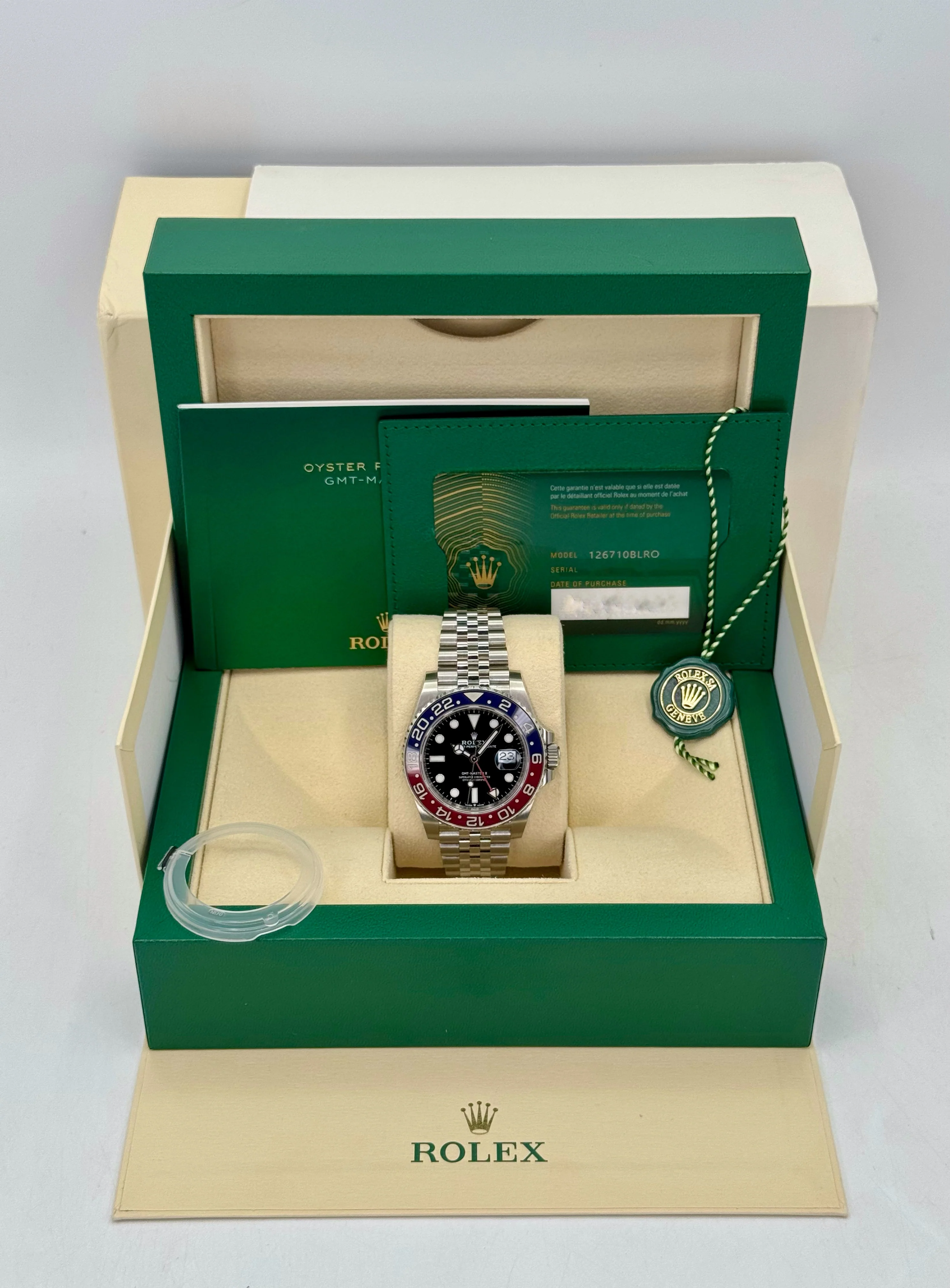 NEW 2024 Rolex GMT-Master II "Pepsi" 40mm 126710BLRO Jubilee - Image 9