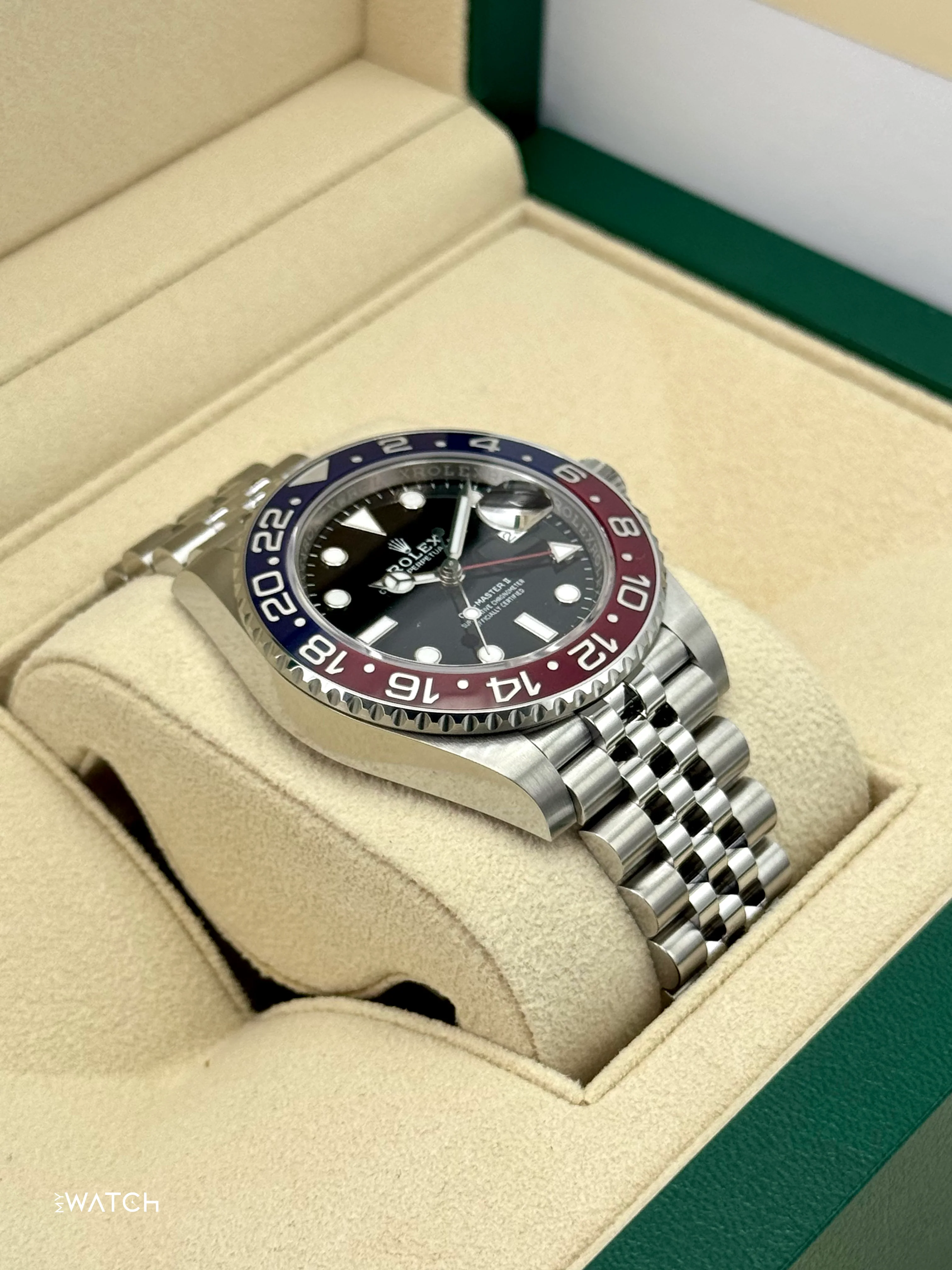 NEW 2024 Rolex GMT-Master II "Pepsi" 40mm 126710BLRO Jubilee - Image 5