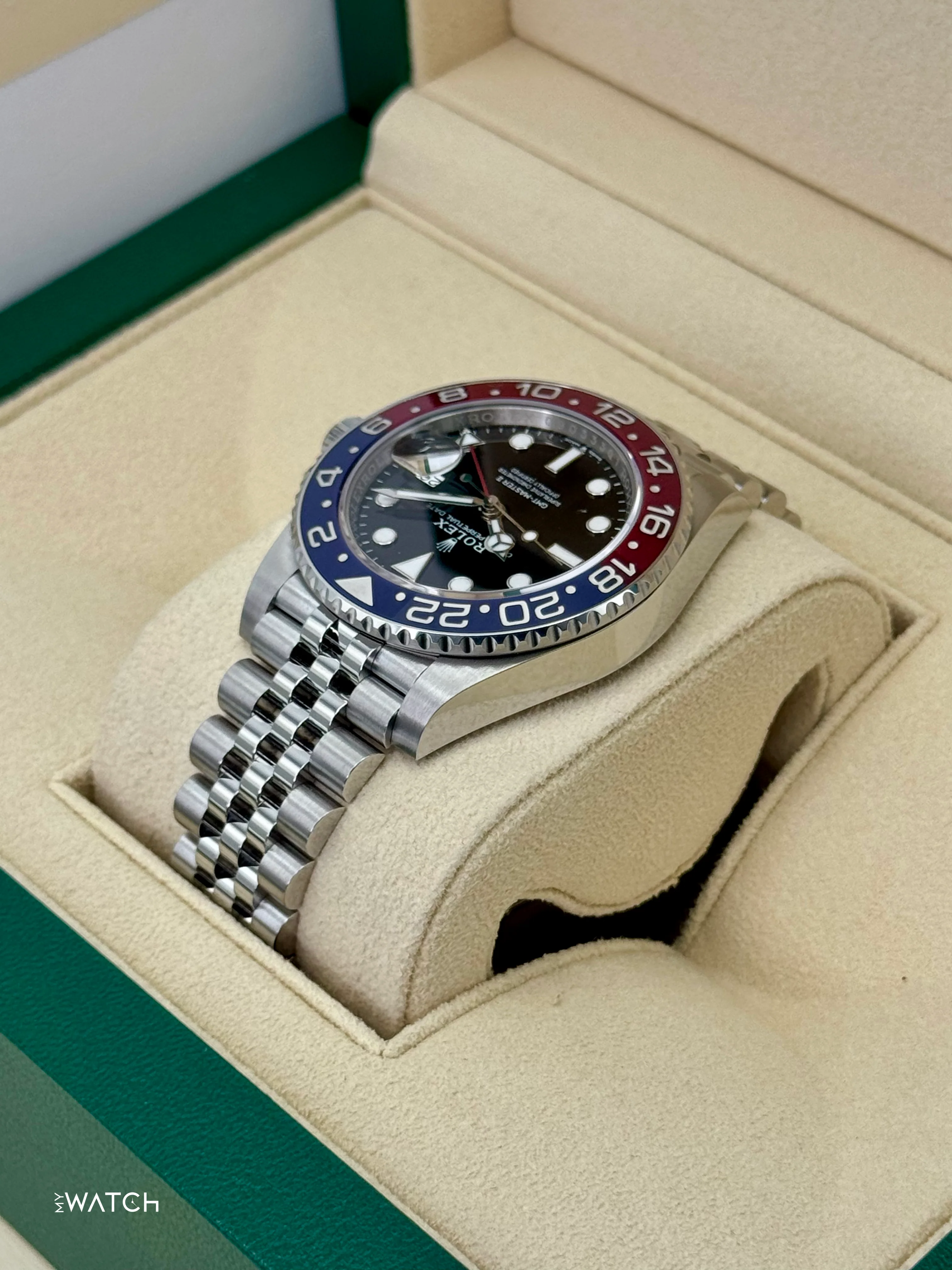 NEW 2024 Rolex GMT-Master II "Pepsi" 40mm 126710BLRO Jubilee - Image 7