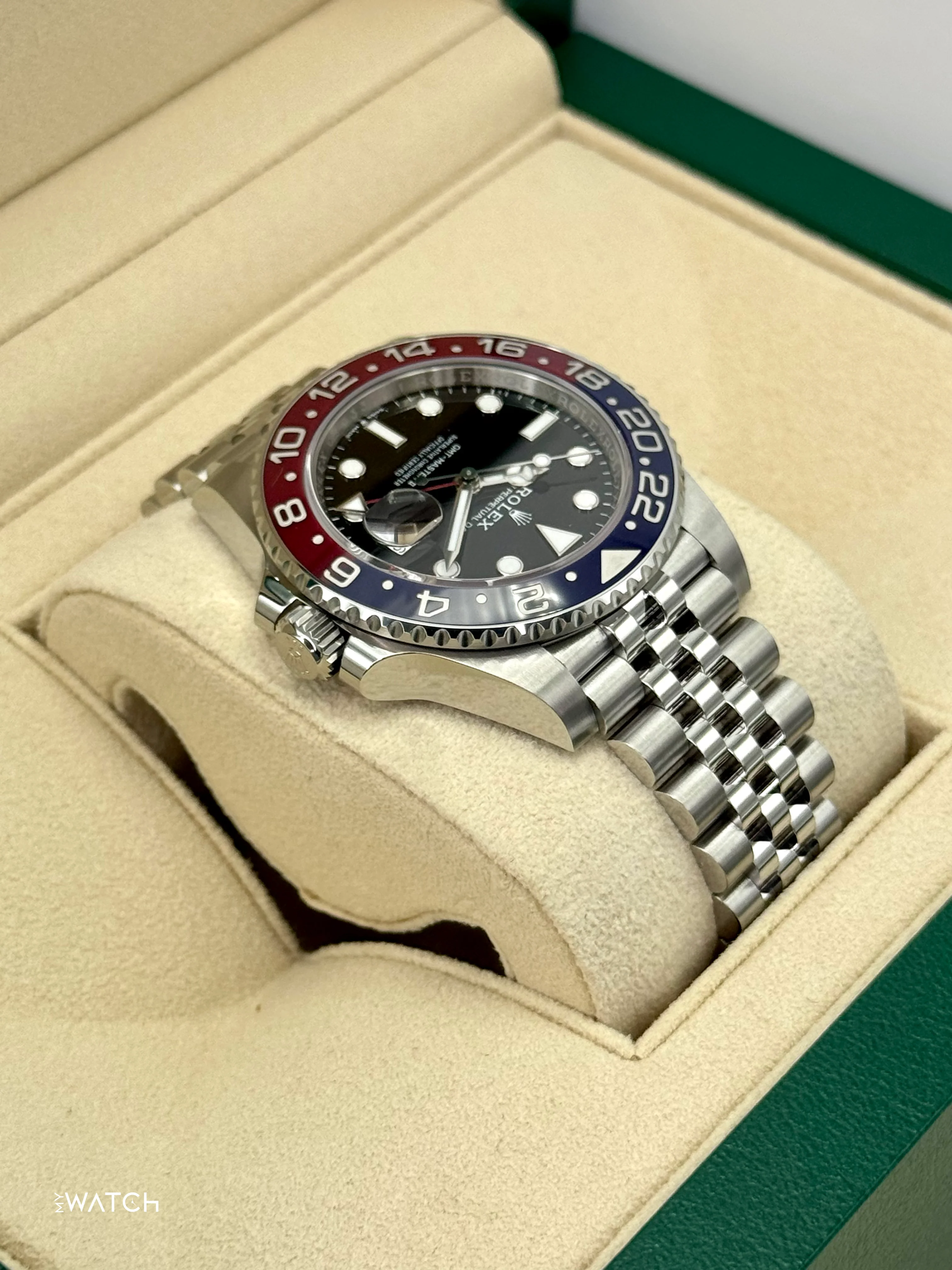 NEW 2024 Rolex GMT-Master II "Pepsi" 40mm 126710BLRO Jubilee - Image 8