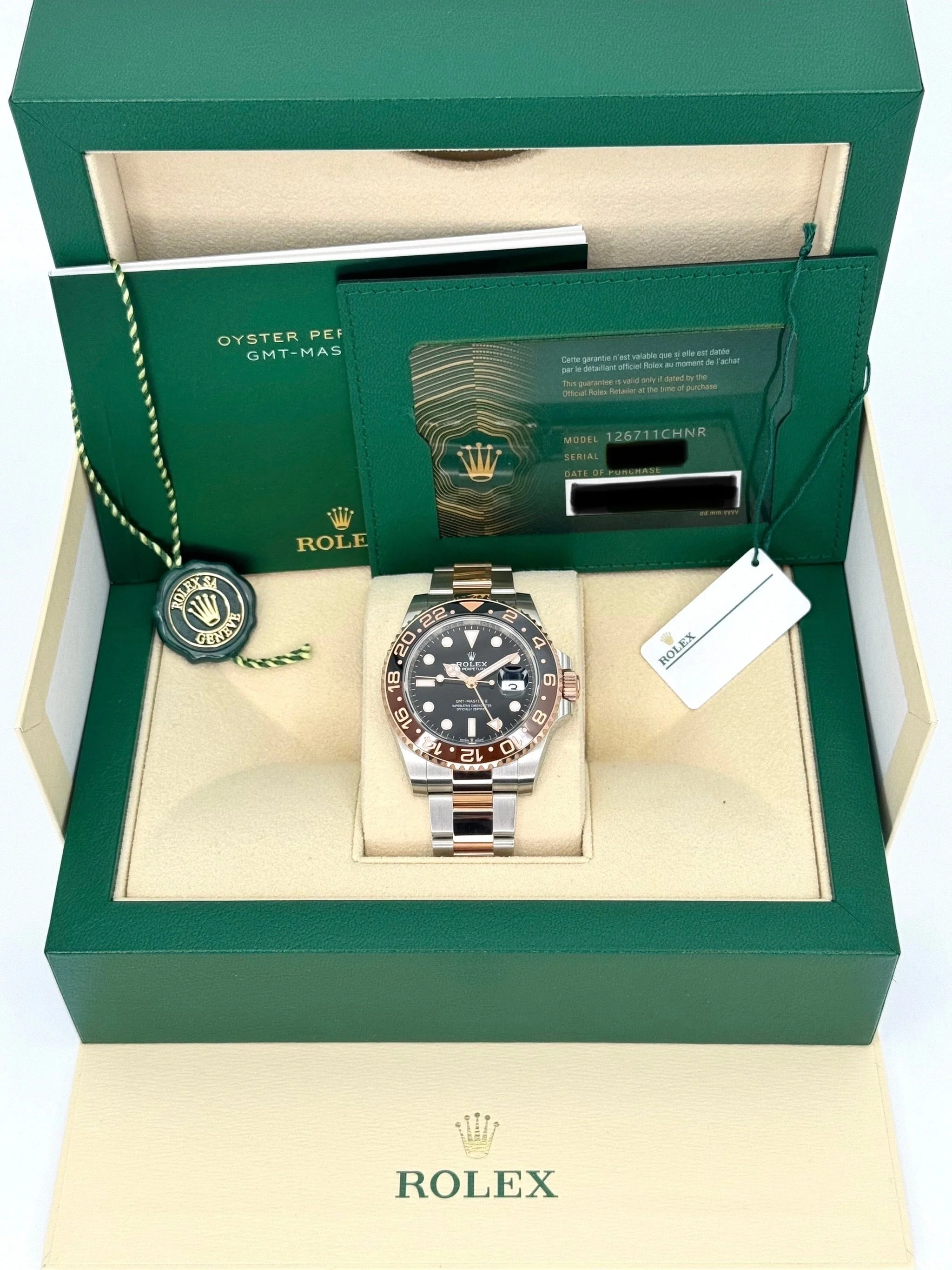 NEW 2024 Rolex GMT-Master II "Rootbeer" 40mm 126711CHNR Two-Tone - Image 11