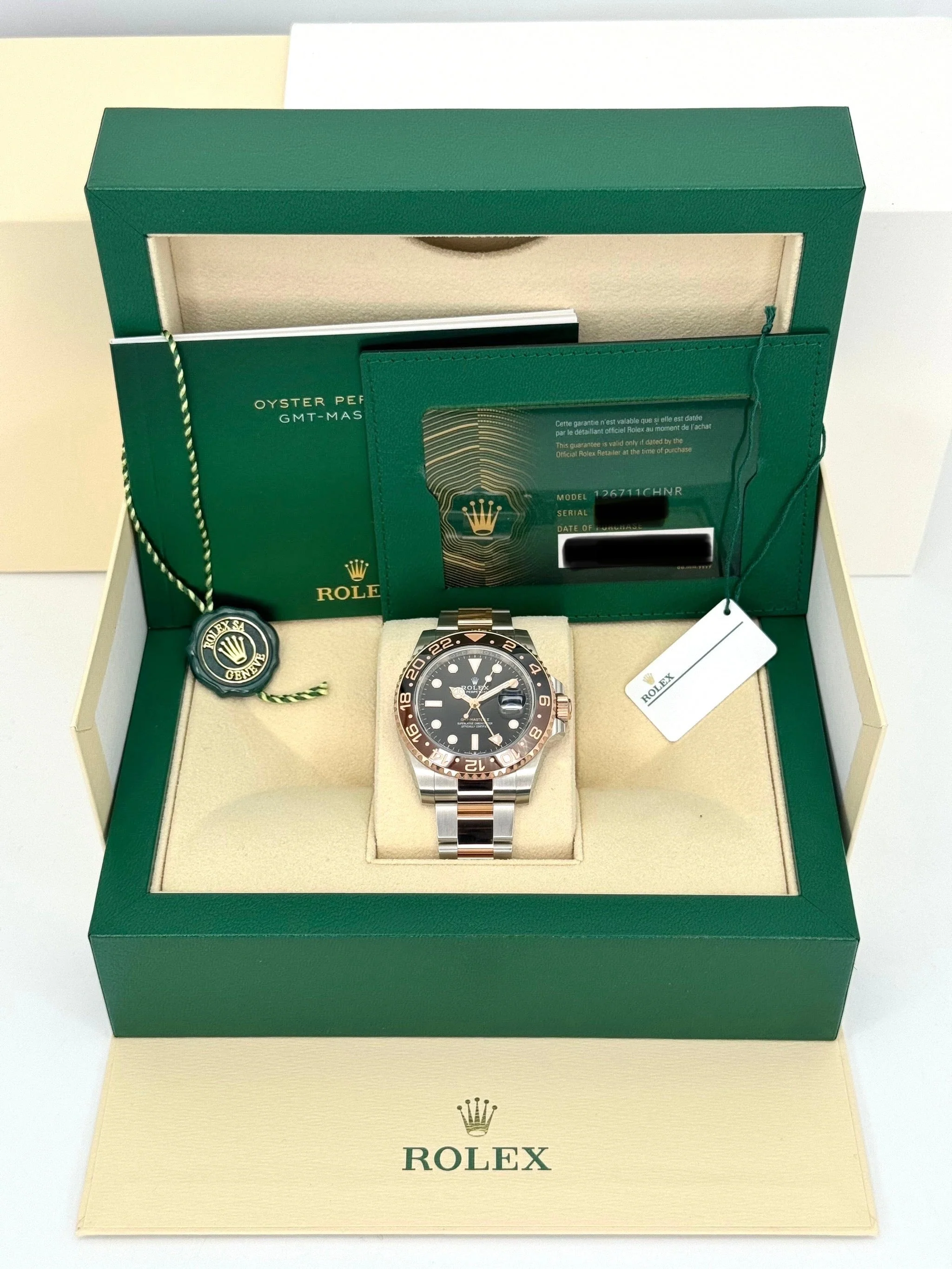 NEW 2024 Rolex GMT-Master II "Rootbeer" 40mm 126711CHNR Two-Tone - Image 12