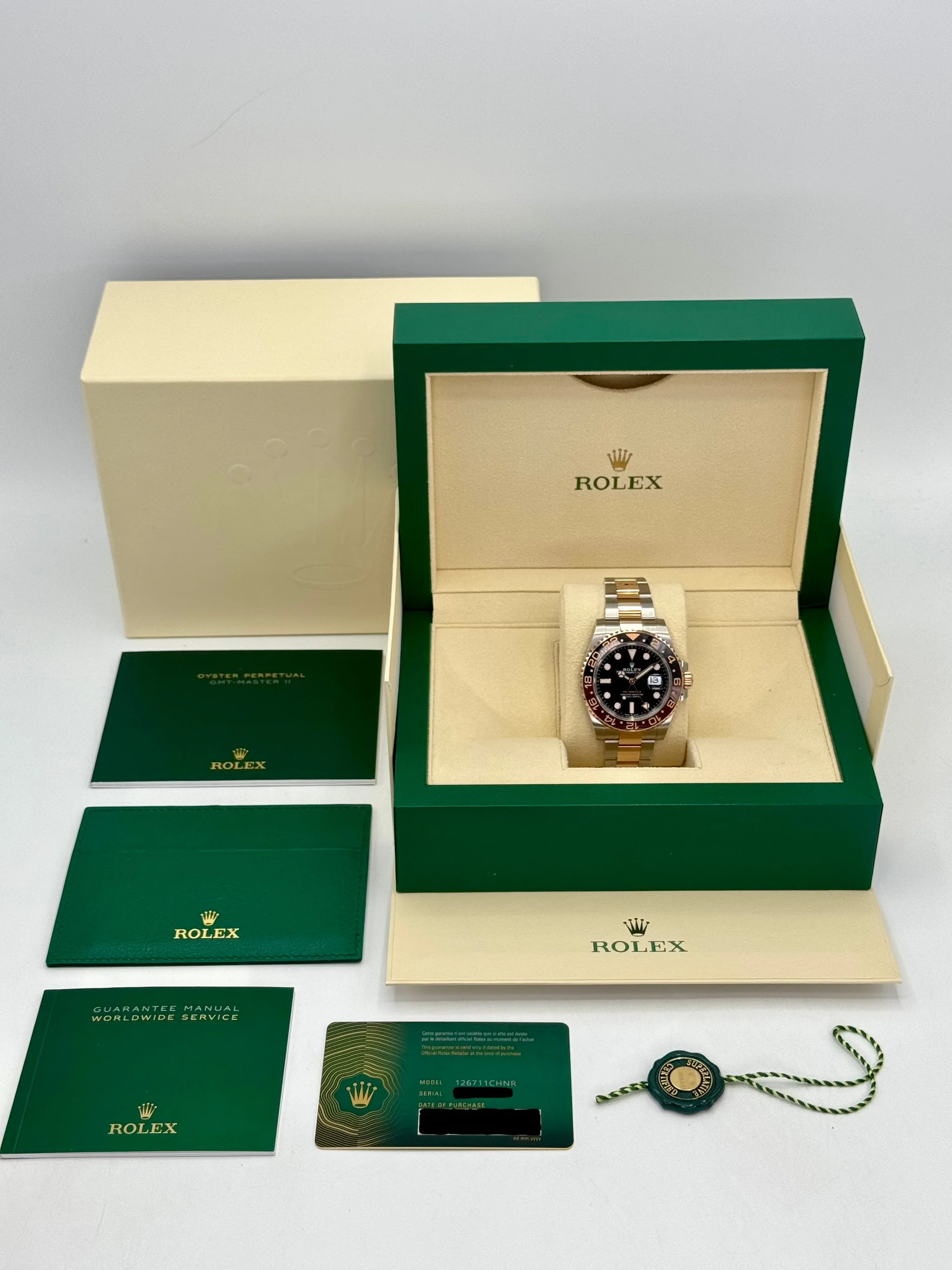 NEW 2024 Rolex GMT-Master II "Rootbeer" 40mm 126711CHNR Two-Tone - Image 10