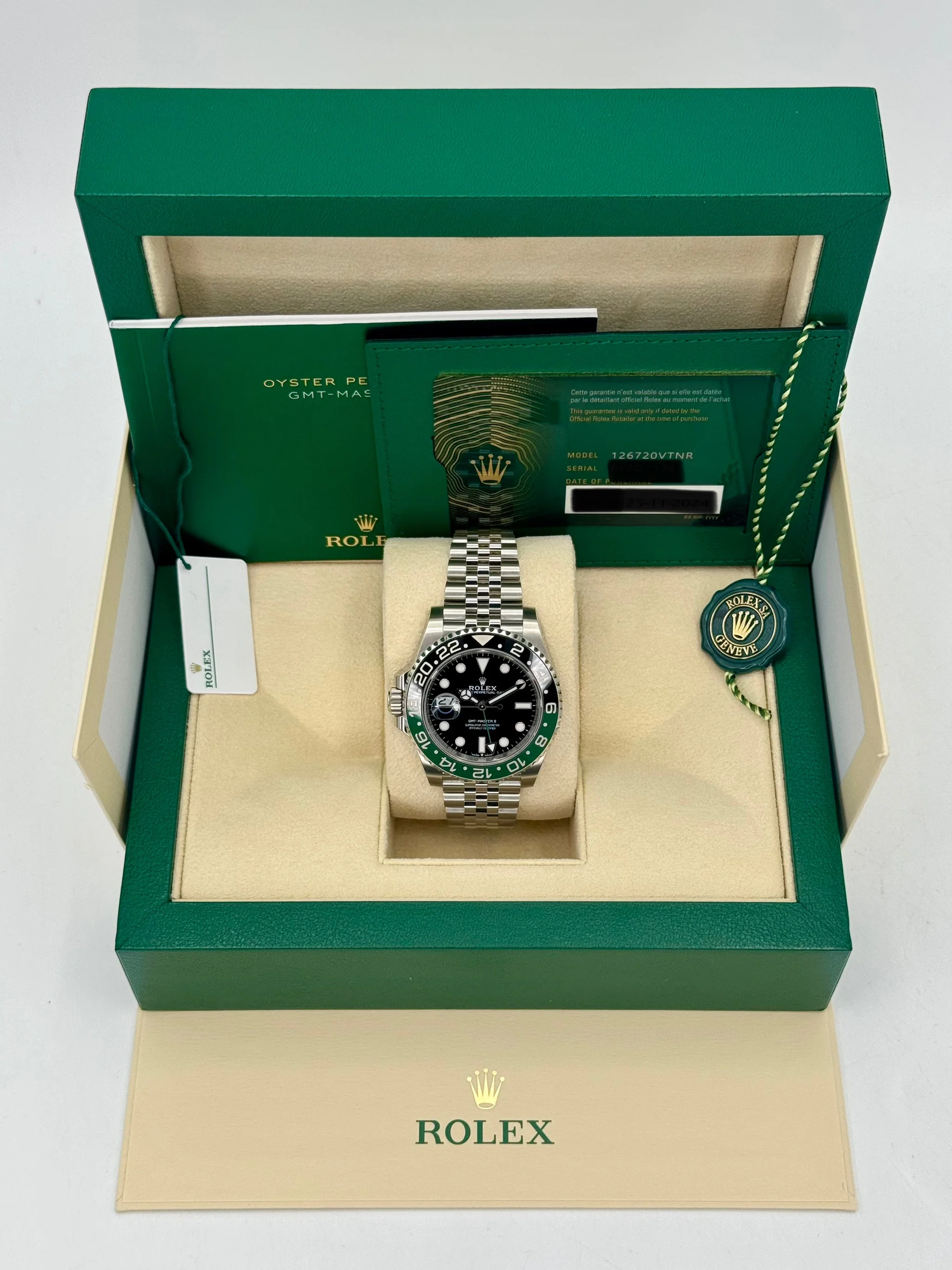NEW 2024 Rolex GMT-Master II "Sprite" 40mm 126720VTNR Jubilee - Image 11