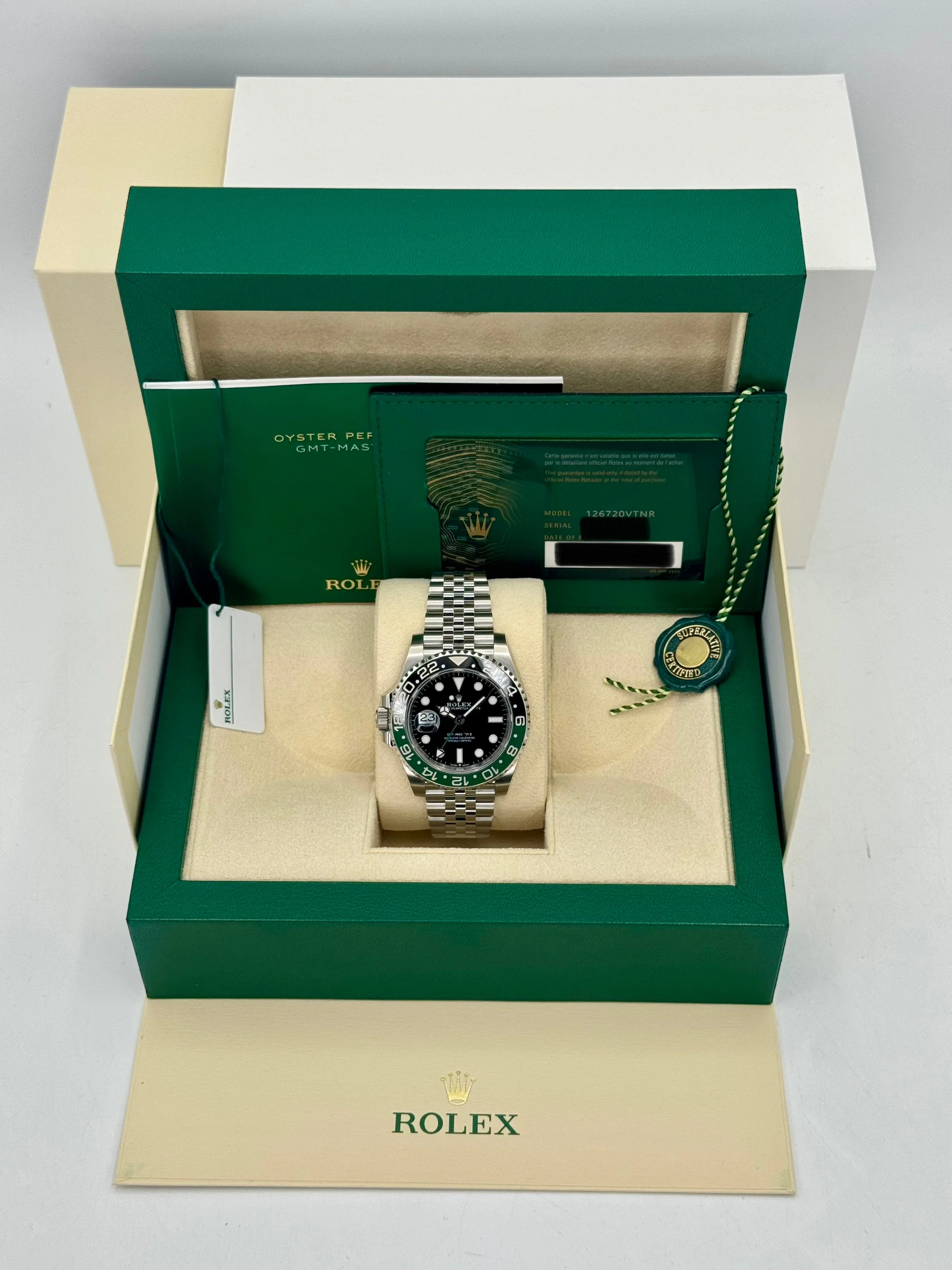 NEW 2024 Rolex GMT-Master II "Sprite" 40mm 126720VTNR Jubilee - Image 10