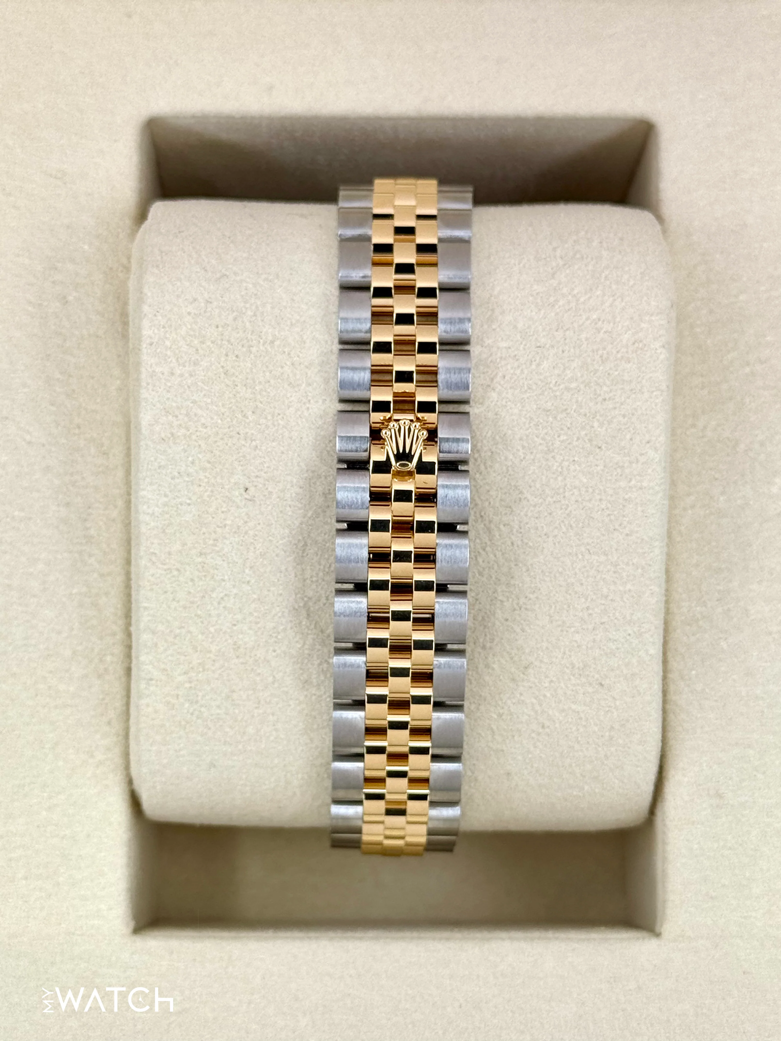 NEW 2025 Rolex Lady Datejust 28mm 279173 Jubilee Champagne Diamond Dial - Image 2