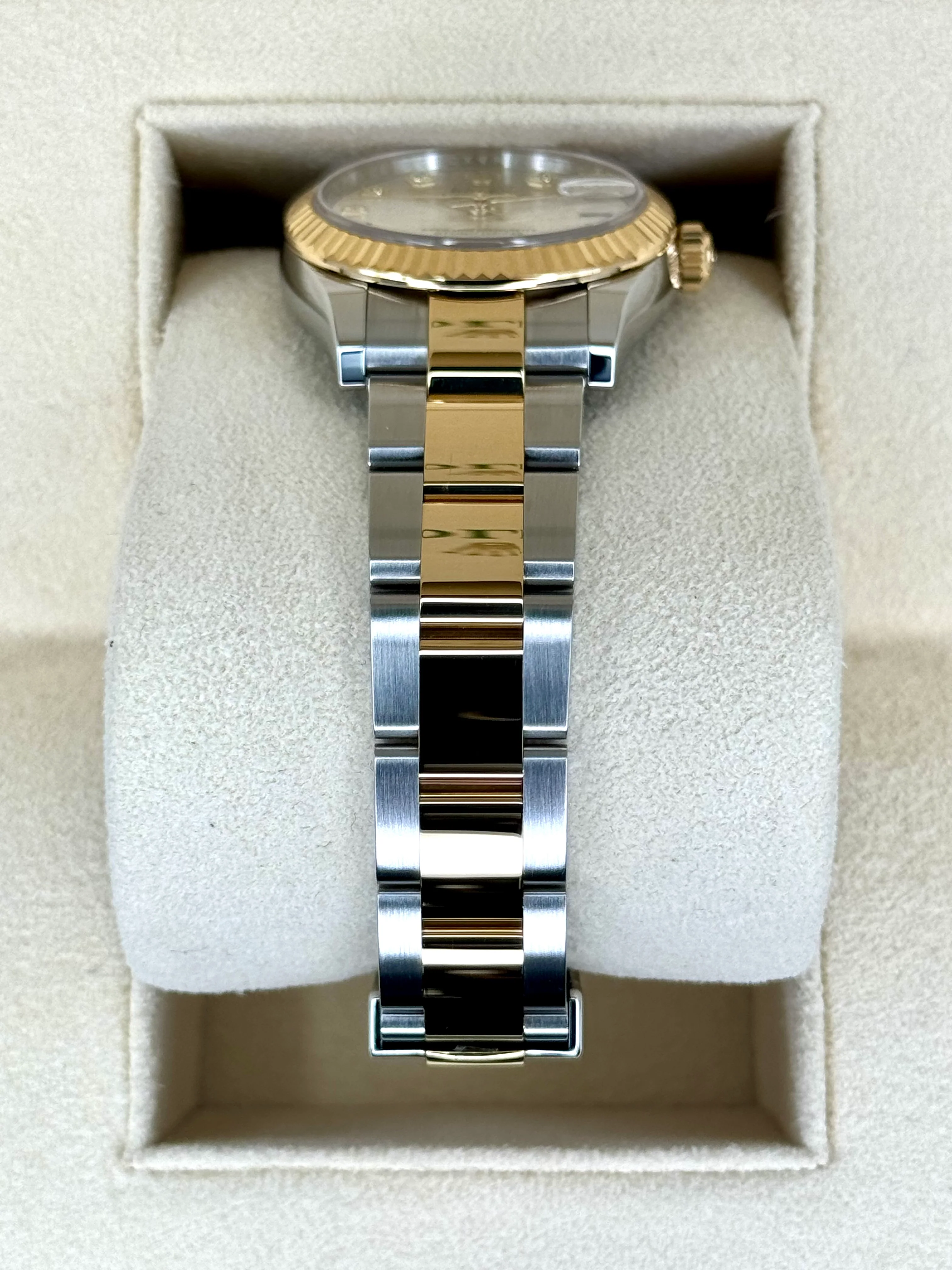 NEW 2025 Rolex Lady Datejust 31mm 278273 Two-Tone Silver Diamond Dial - Image 3