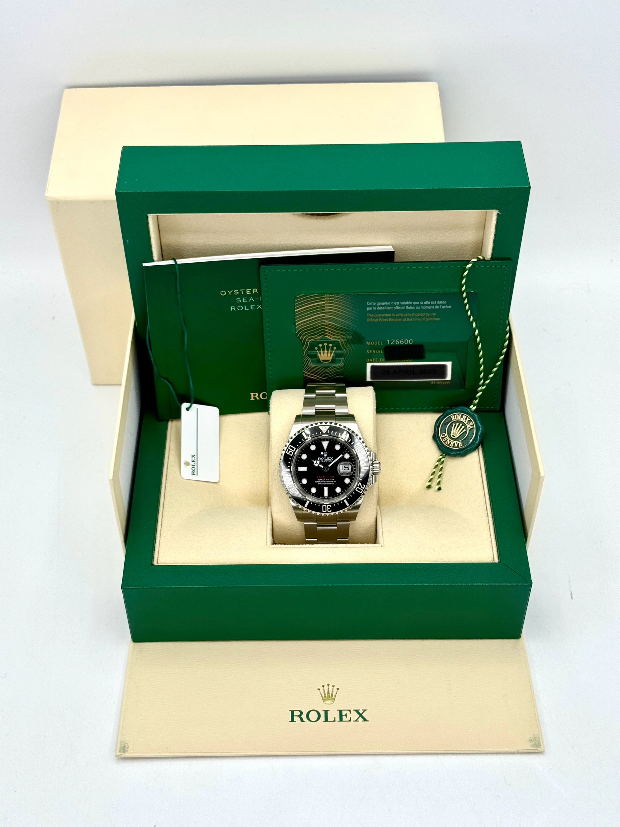 NEW 2024 Rolex Sea-Dweller 43mm 126600 Black Dial - Image 10
