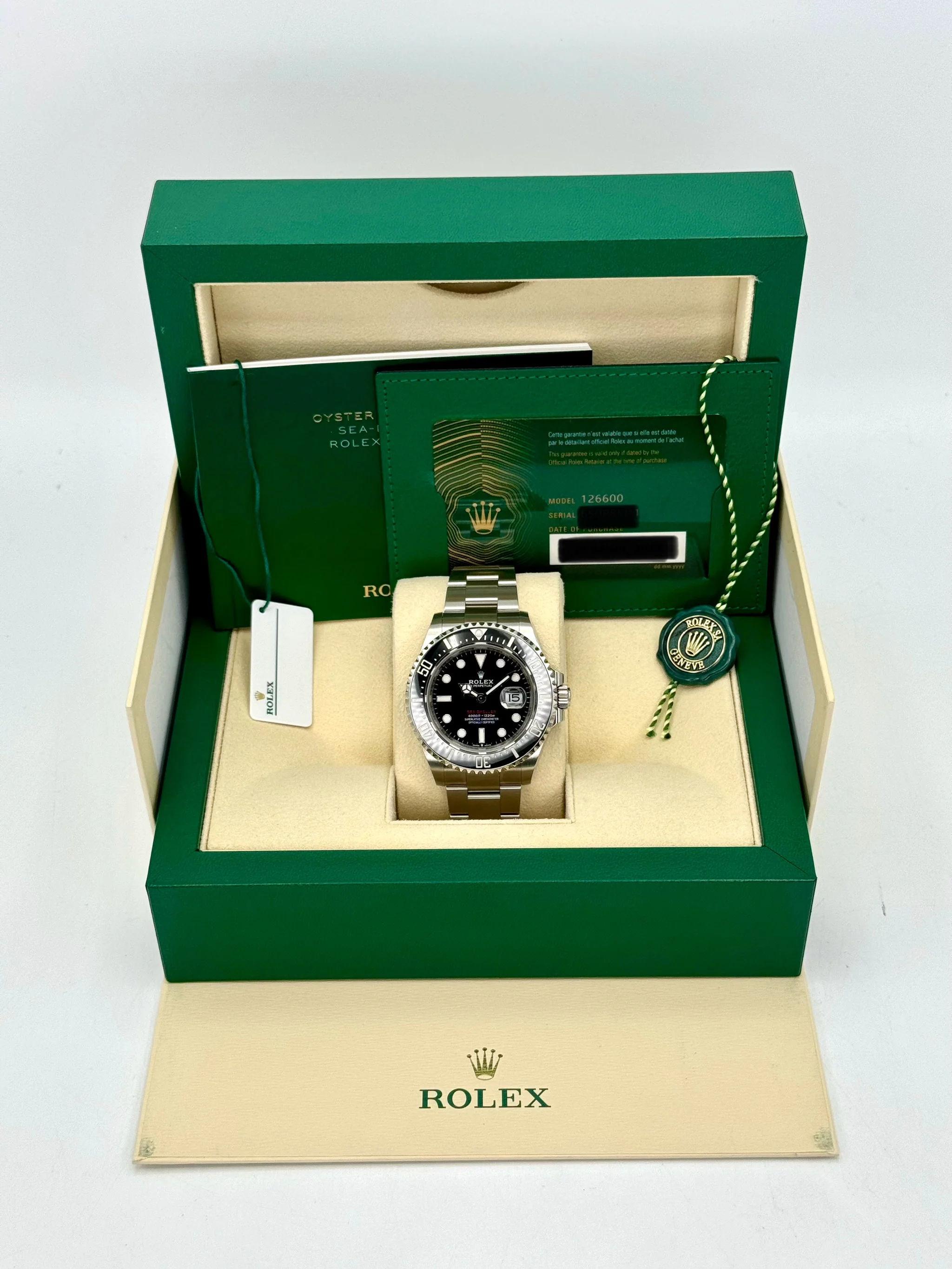 NEW 2024 Rolex Sea-Dweller 43mm 126600 Black Dial - Image 9