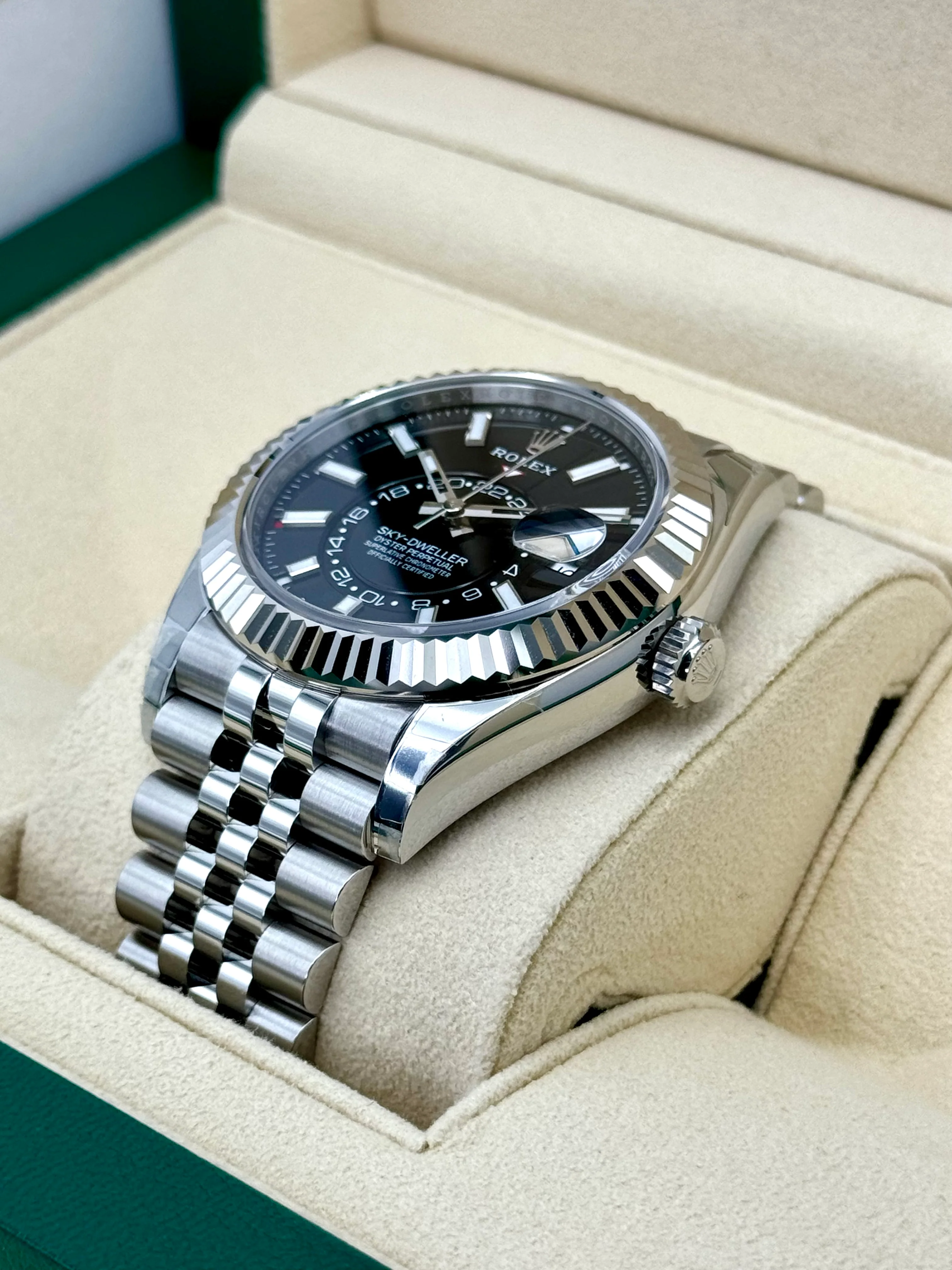 NEW 2024 Rolex Sky-Dweller 42mm 336934 Jubilee Black Dial - Image 5