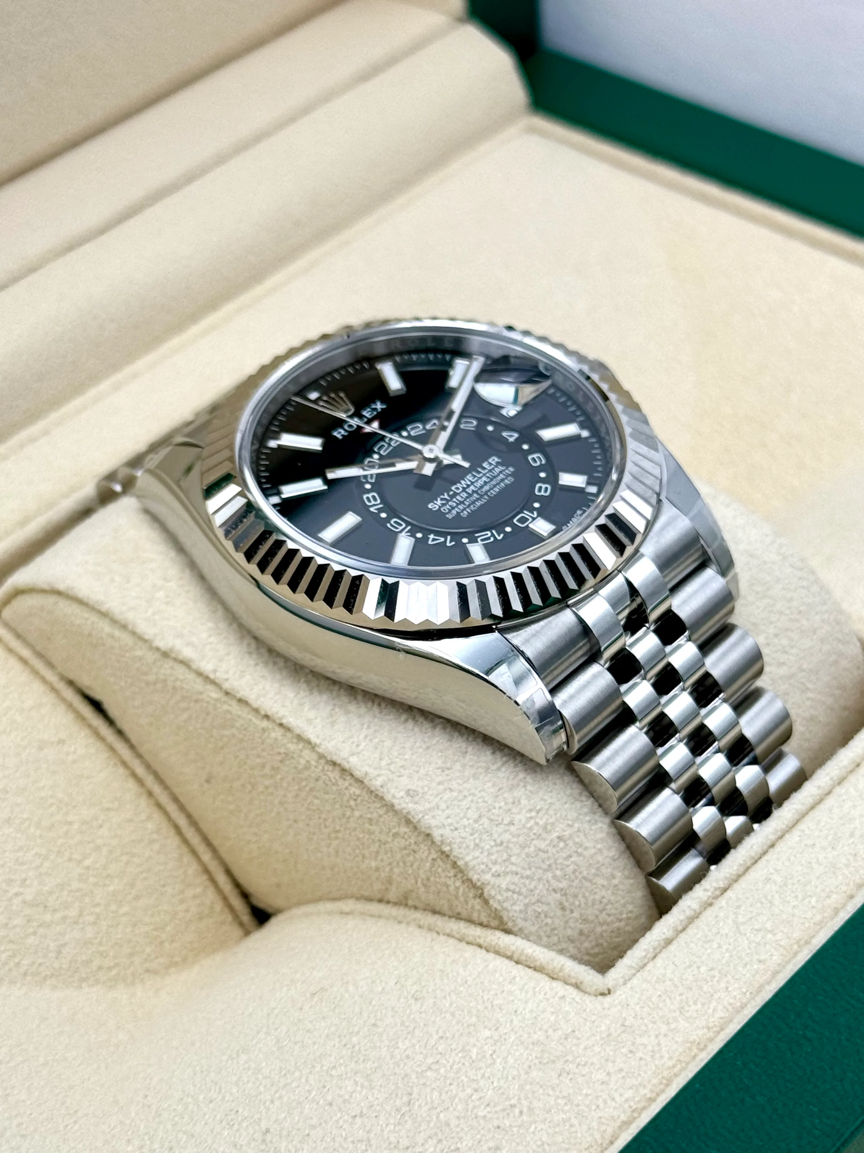 NEW 2024 Rolex Sky-Dweller 42mm 336934 Jubilee Black Dial - Image 6