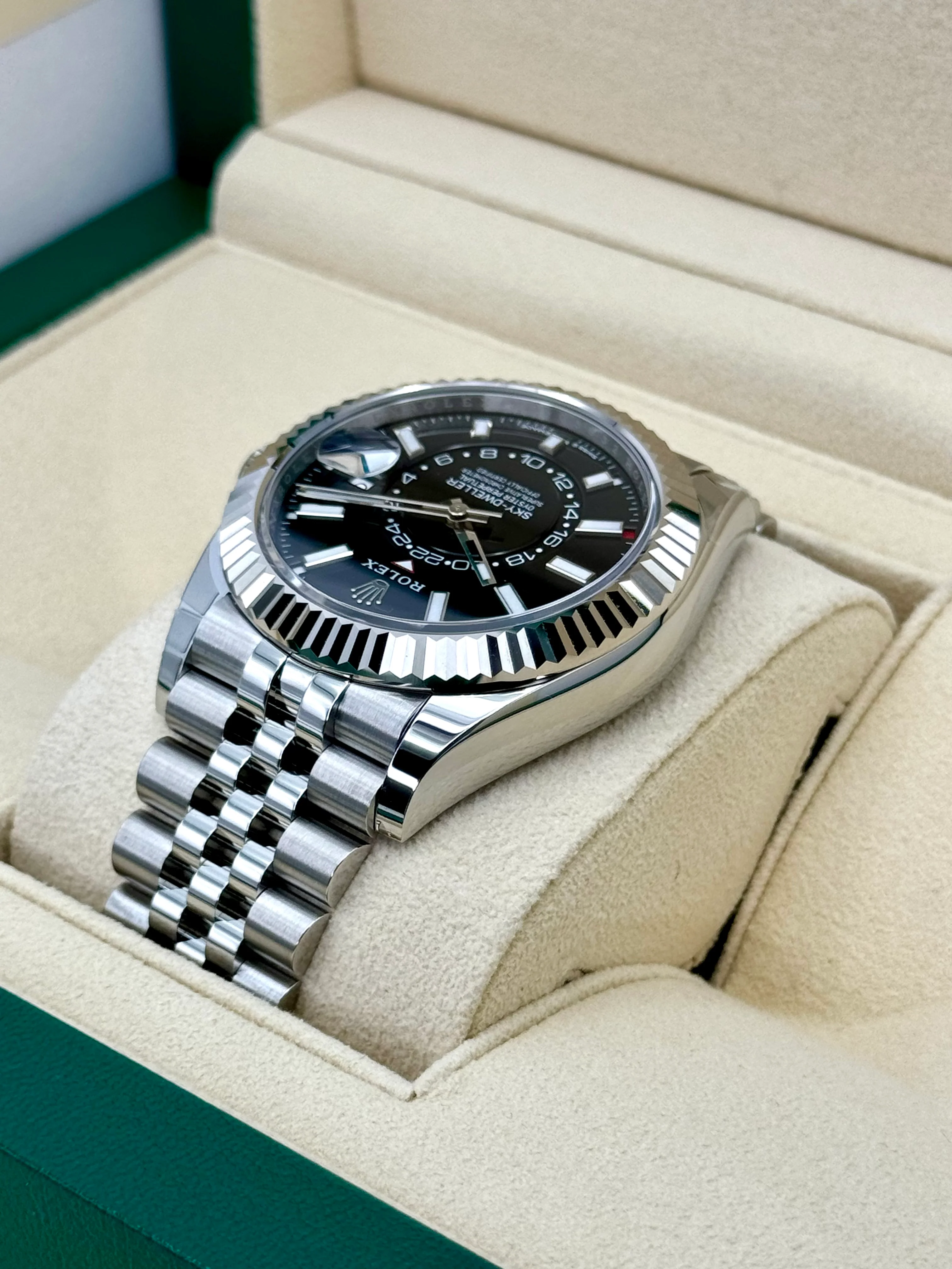 NEW 2024 Rolex Sky-Dweller 42mm 336934 Jubilee Black Dial - Image 7