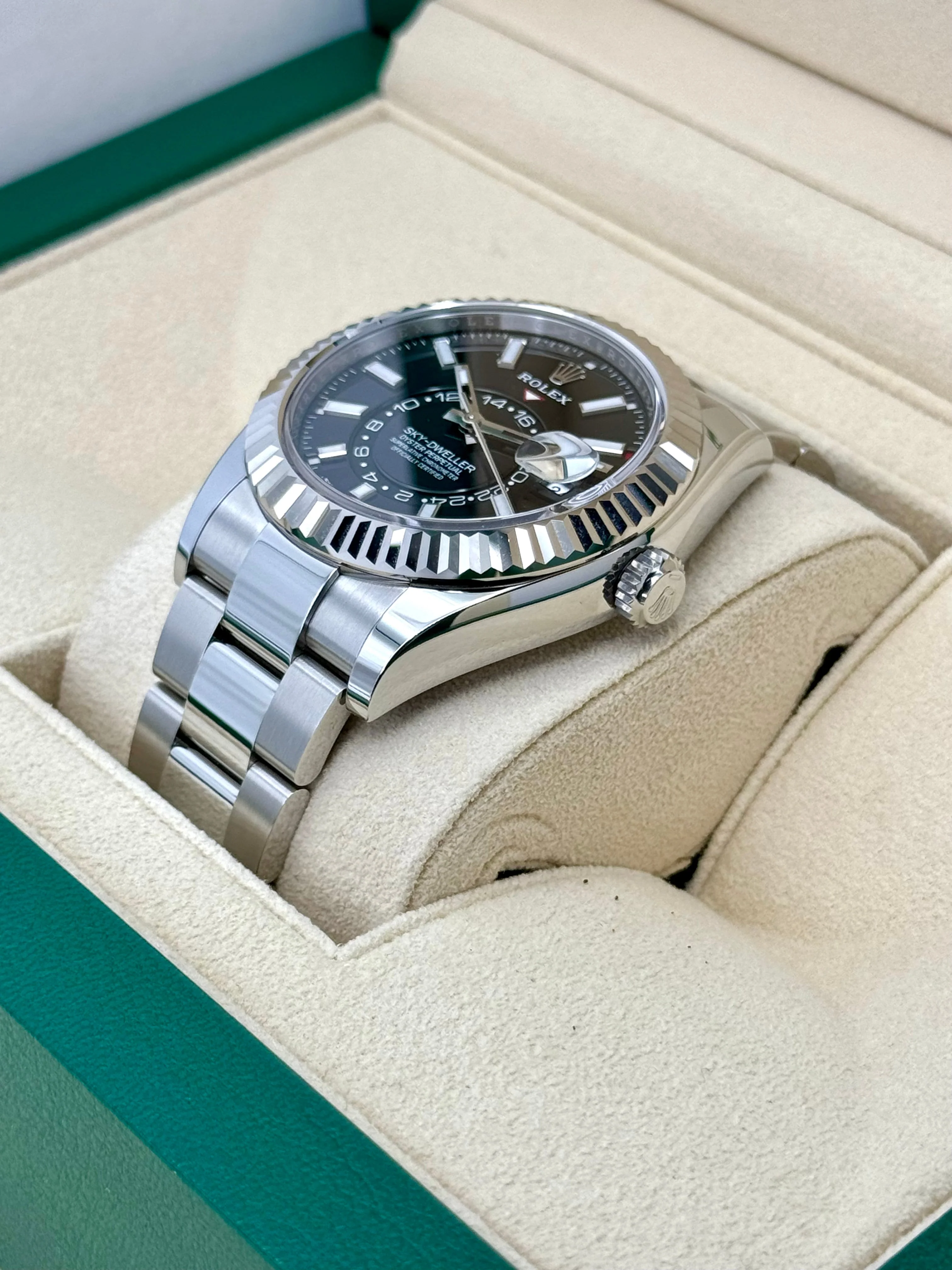 NEW 2024 Rolex Sky-Dweller 42mm 336934 Oyster Black Dial - Image 5