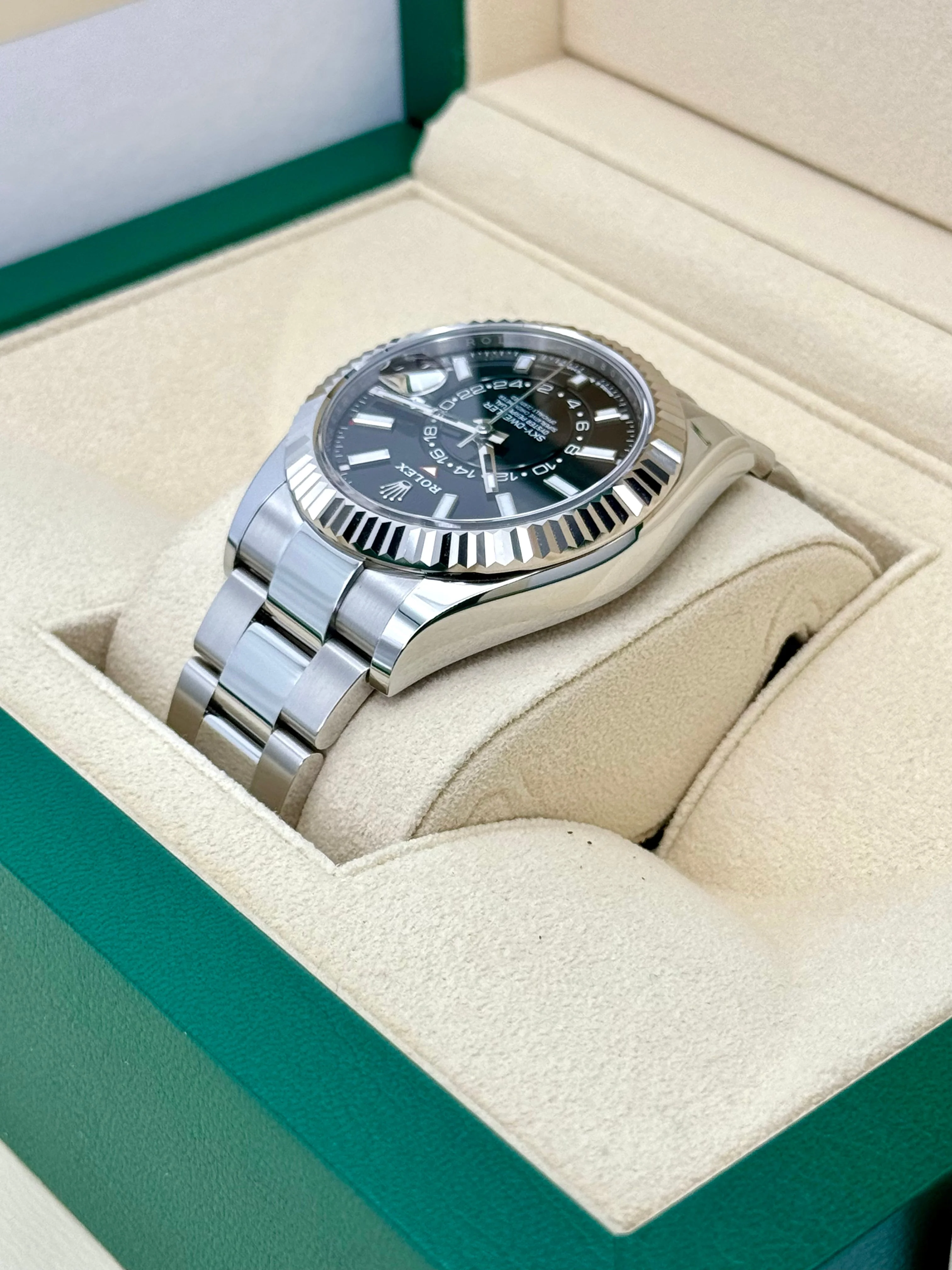 NEW 2024 Rolex Sky-Dweller 42mm 336934 Oyster Black Dial - Image 7