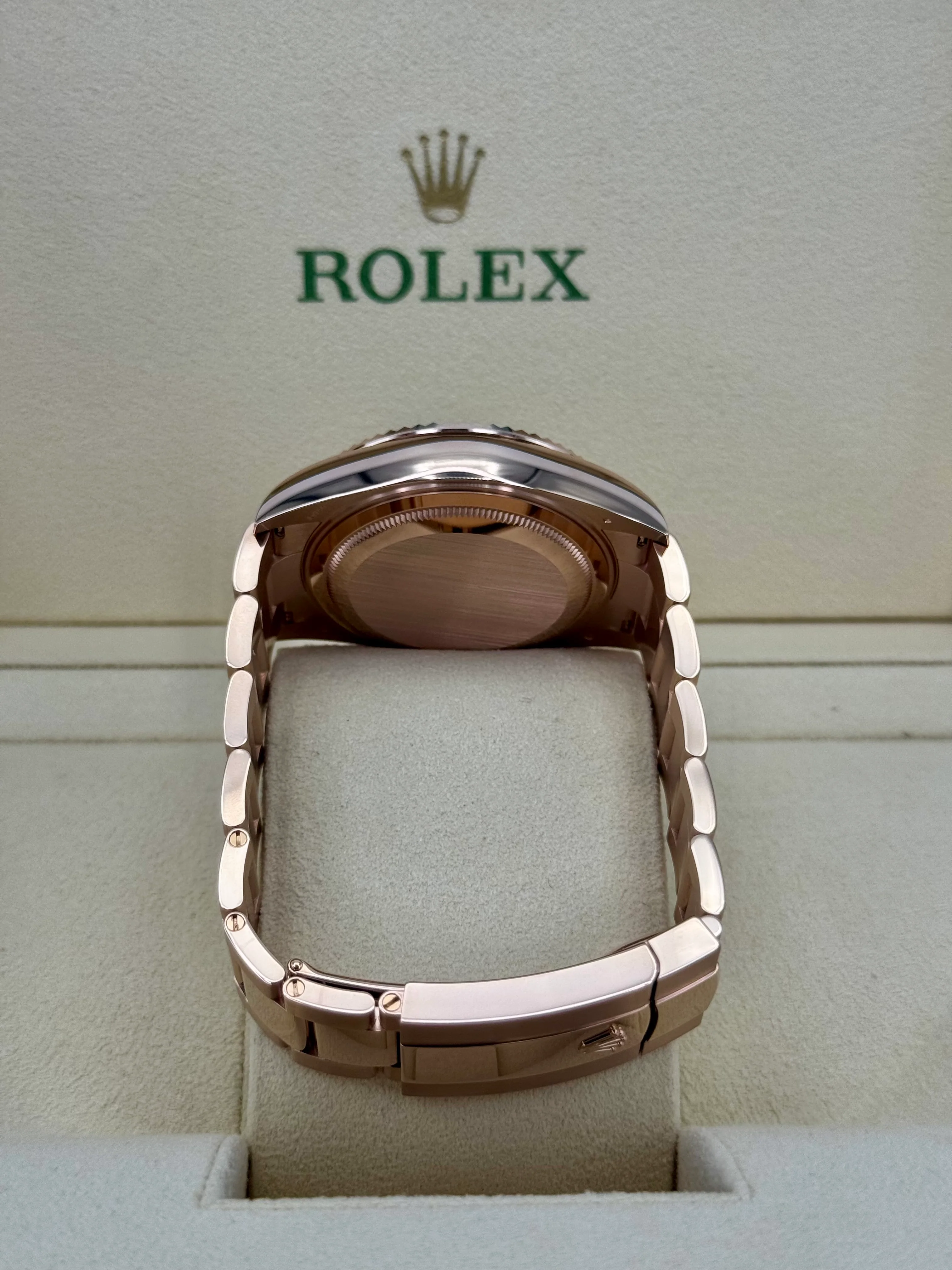 NEW 2024 Rolex Sky-Dweller 42mm 336935 Rose Gold Blue Dial - Image 10