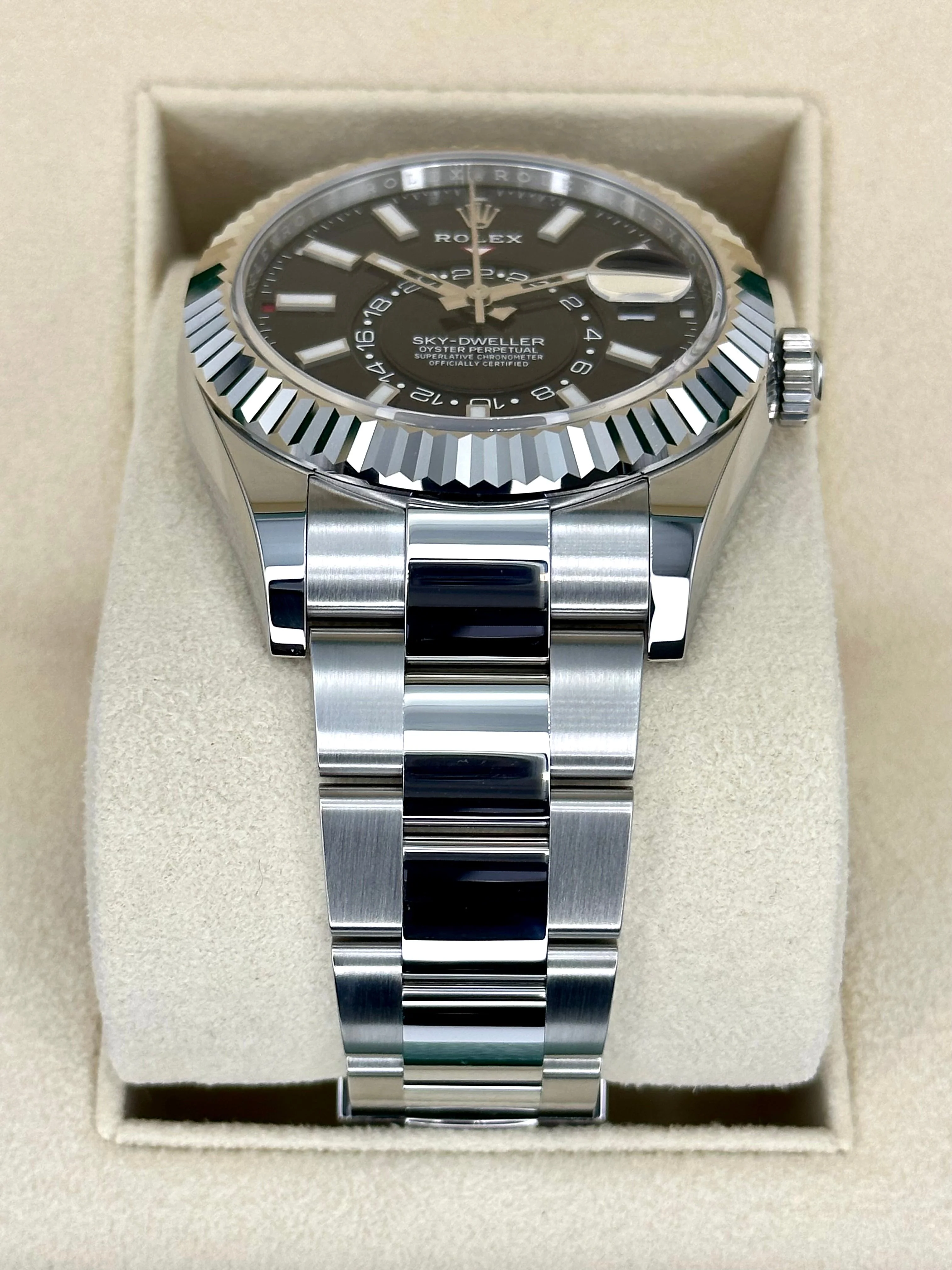 NEW 2024 Rolex Sky-Dweller 42mm 336934 Oyster Black Dial - Image 3