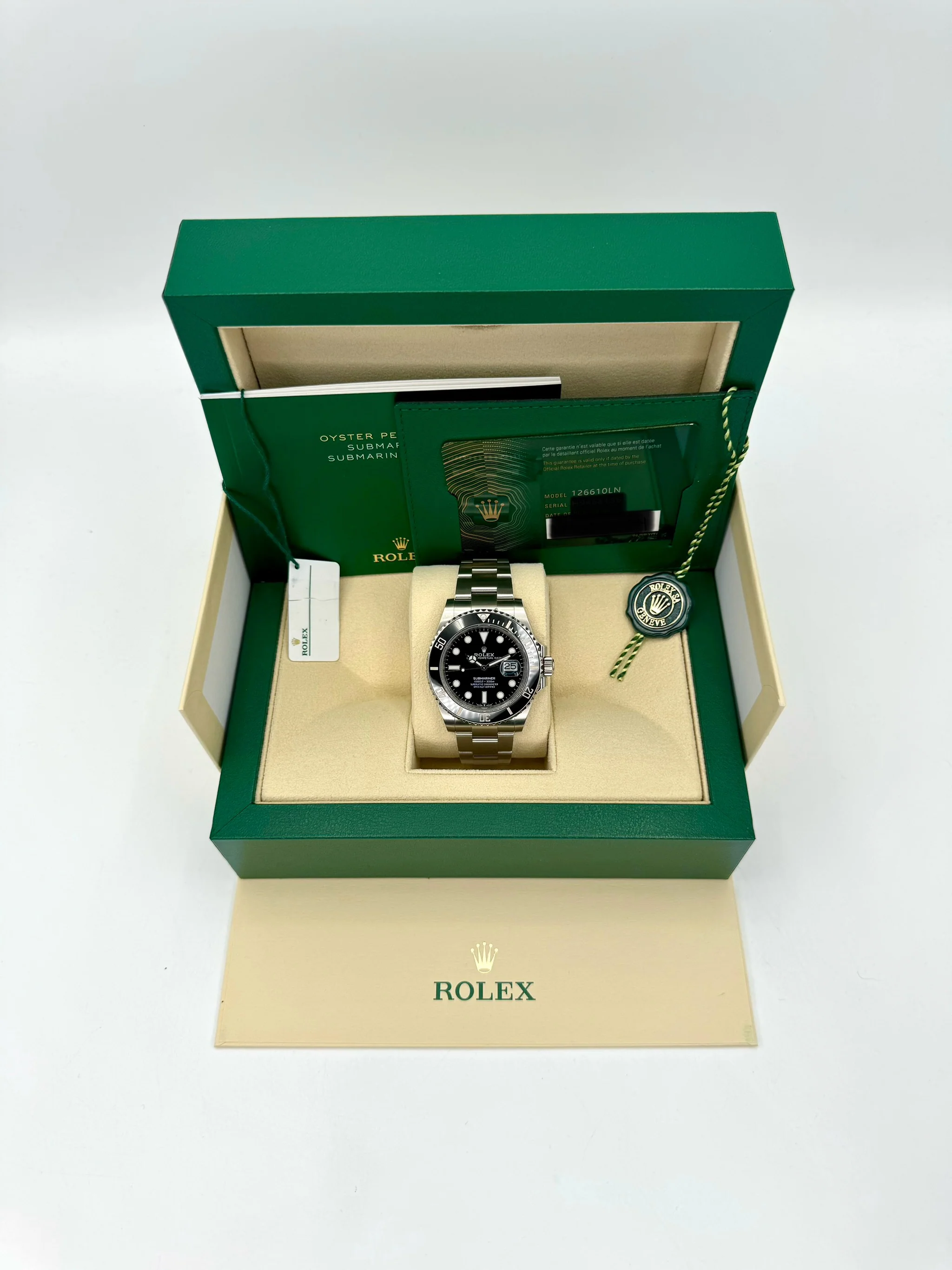 NEW 2024 Rolex Submariner 41mm 126610LN Stainless Steel Black Dial - Image 11