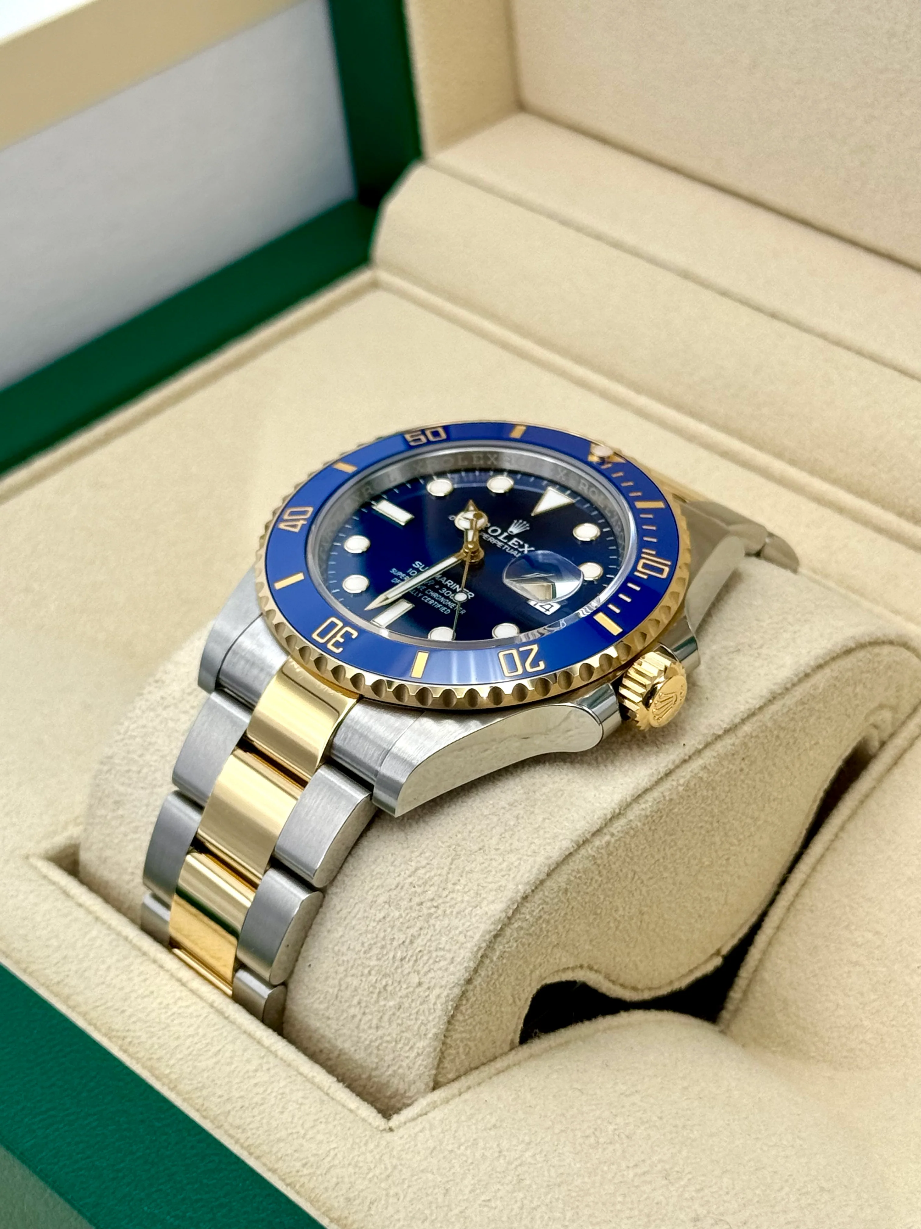 NEW 2024 Rolex Submariner "Bluesy" 41mm 126613LB Two-Tone Blue Dial - Image 5