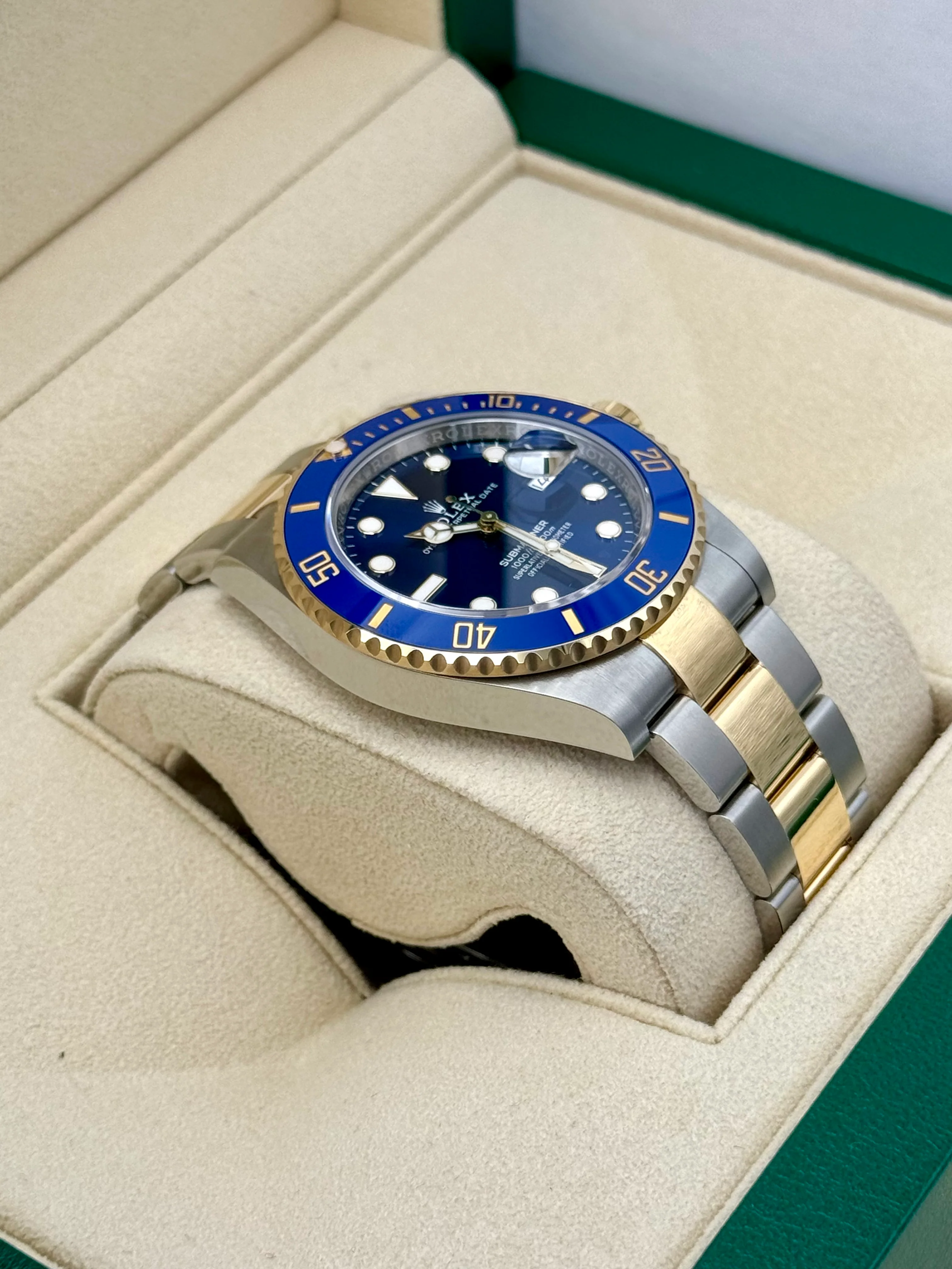 NEW 2024 Rolex Submariner "Bluesy" 41mm 126613LB Two-Tone Blue Dial - Image 6