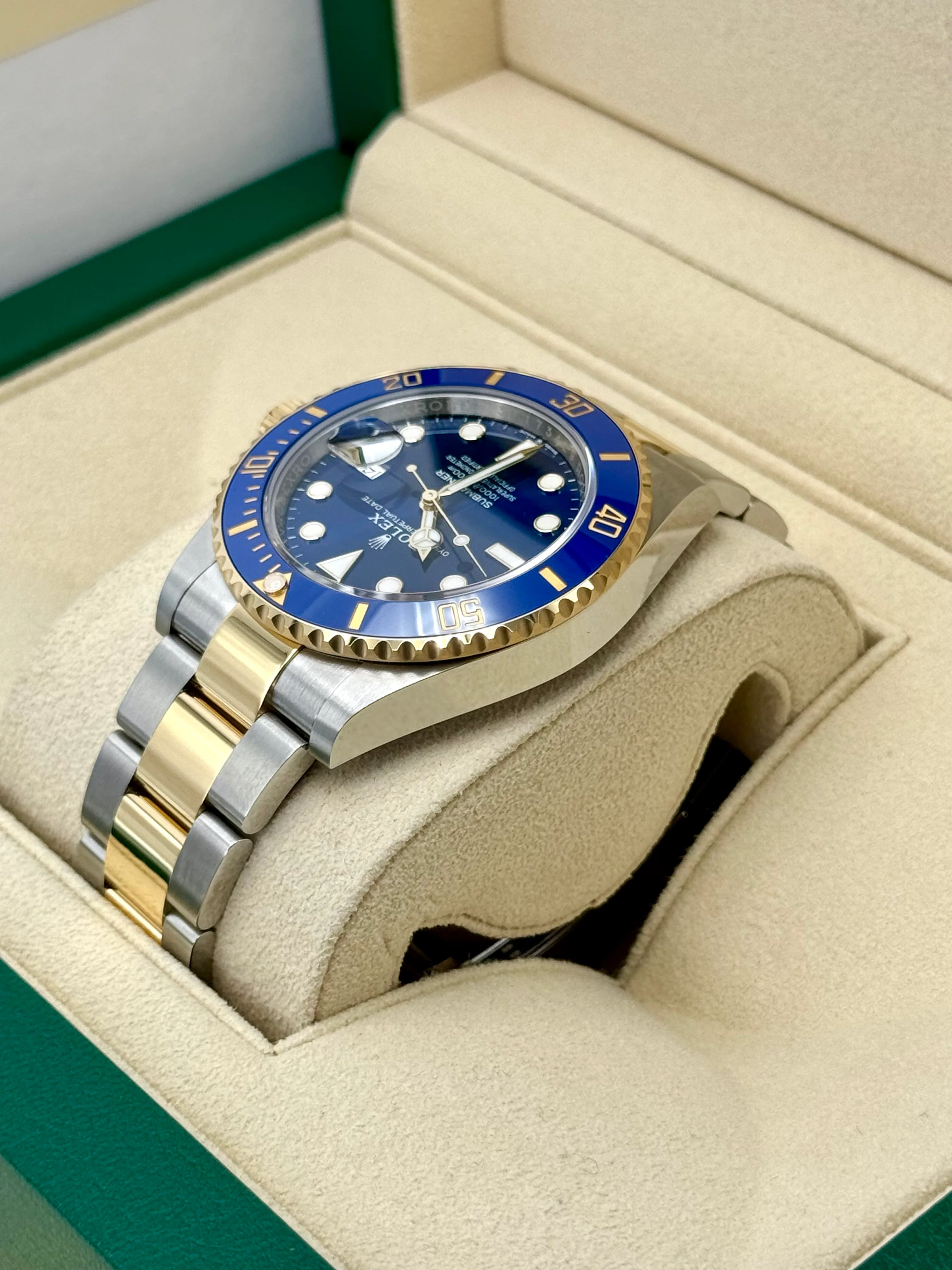 NEW 2024 Rolex Submariner "Bluesy" 41mm 126613LB Two-Tone Blue Dial - Image 7