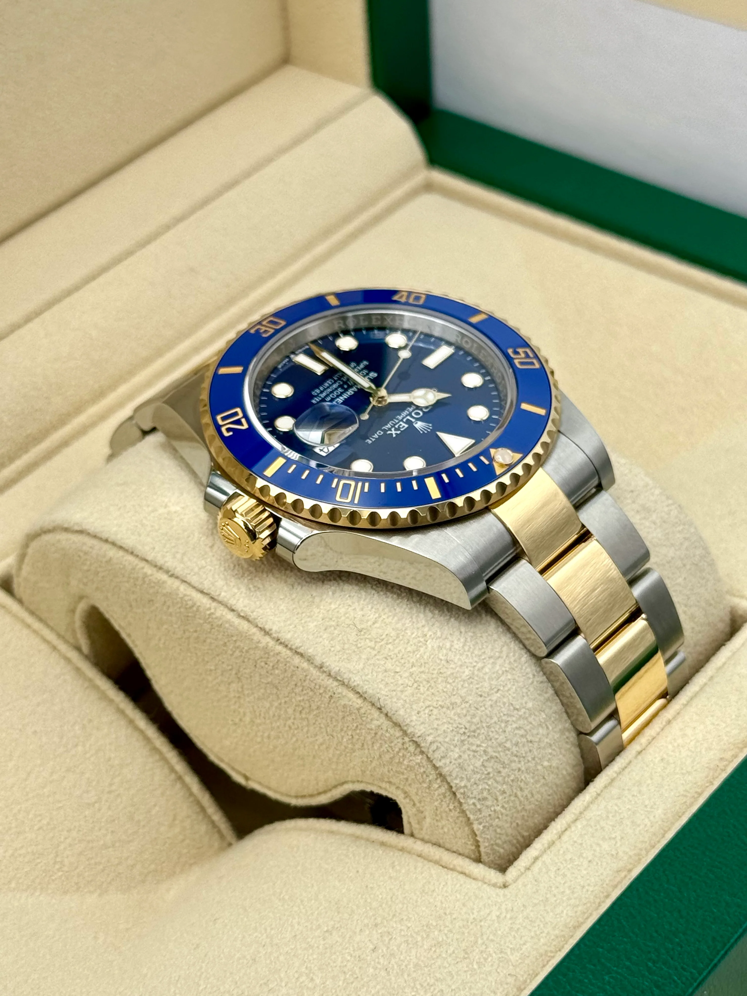 NEW 2024 Rolex Submariner "Bluesy" 41mm 126613LB Two-Tone Blue Dial - Image 8