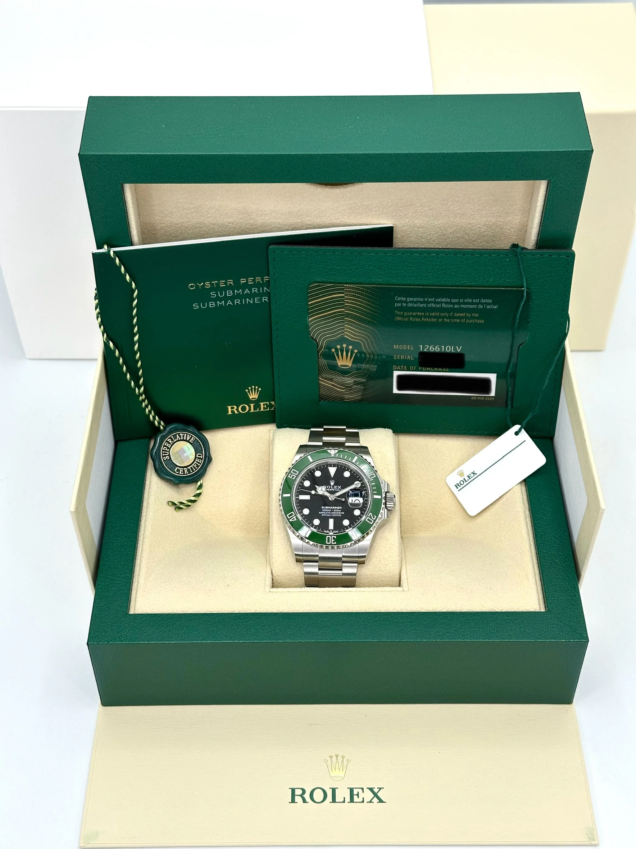 NEW 2024 Rolex Submariner "Starbucks" 41mm 126610LV Black Dial - Image 12