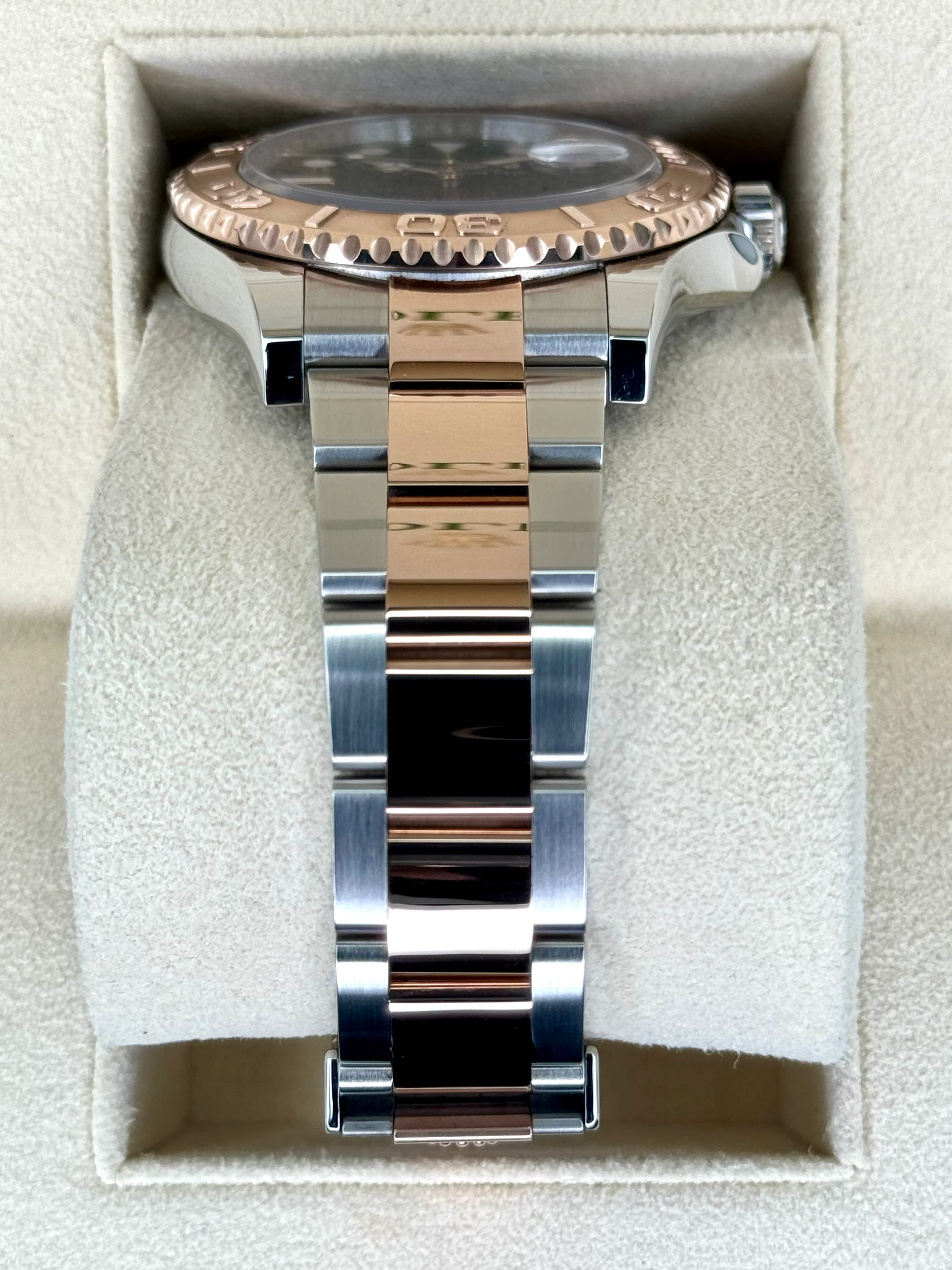 NEW 2025 Rolex Yacht-Master 40mm 126621 Two-Tone Black Dial - Image 3
