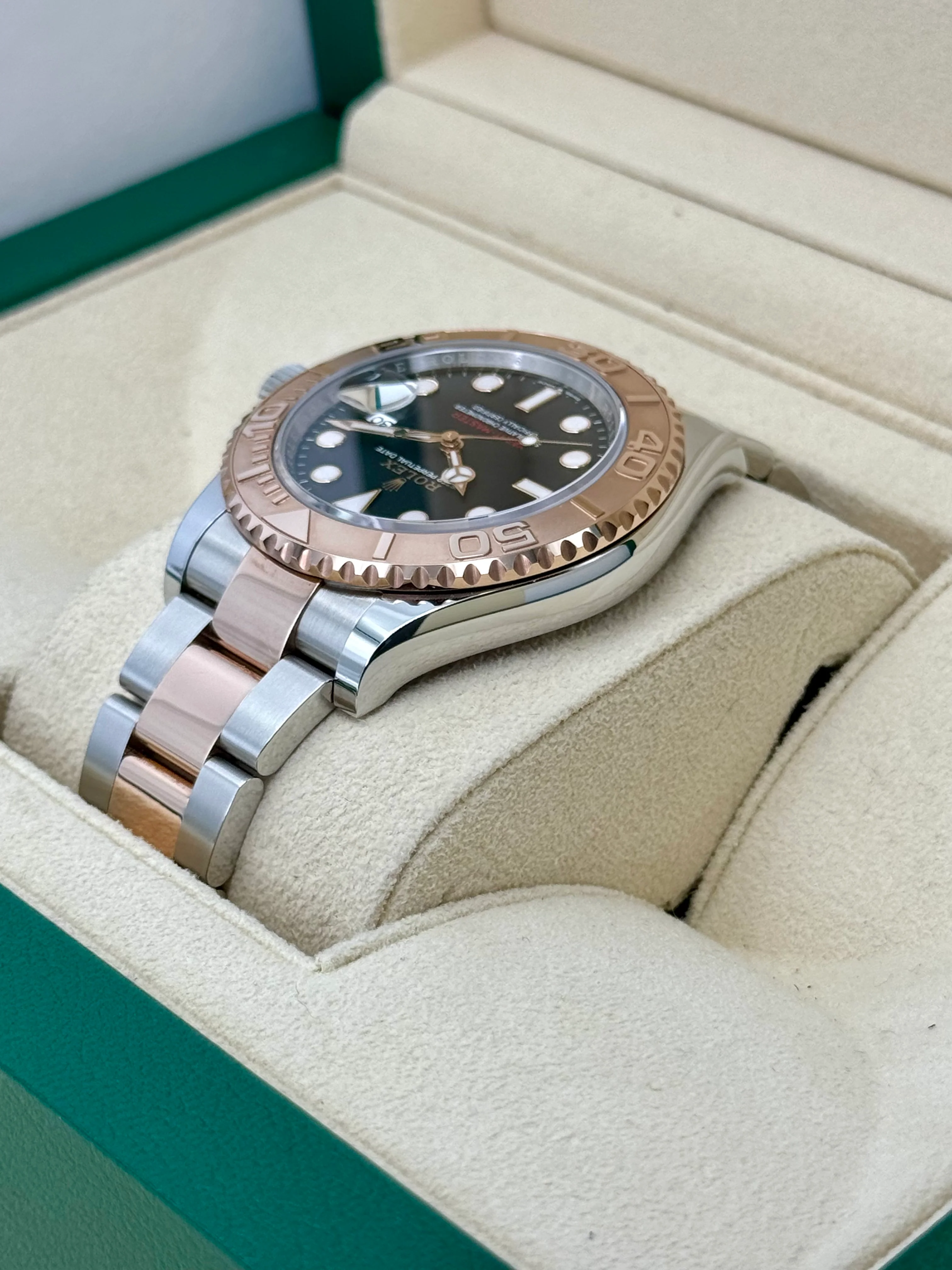 NEW 2025 Rolex Yacht-Master 40mm 126621 Two-Tone Black Dial - Image 7