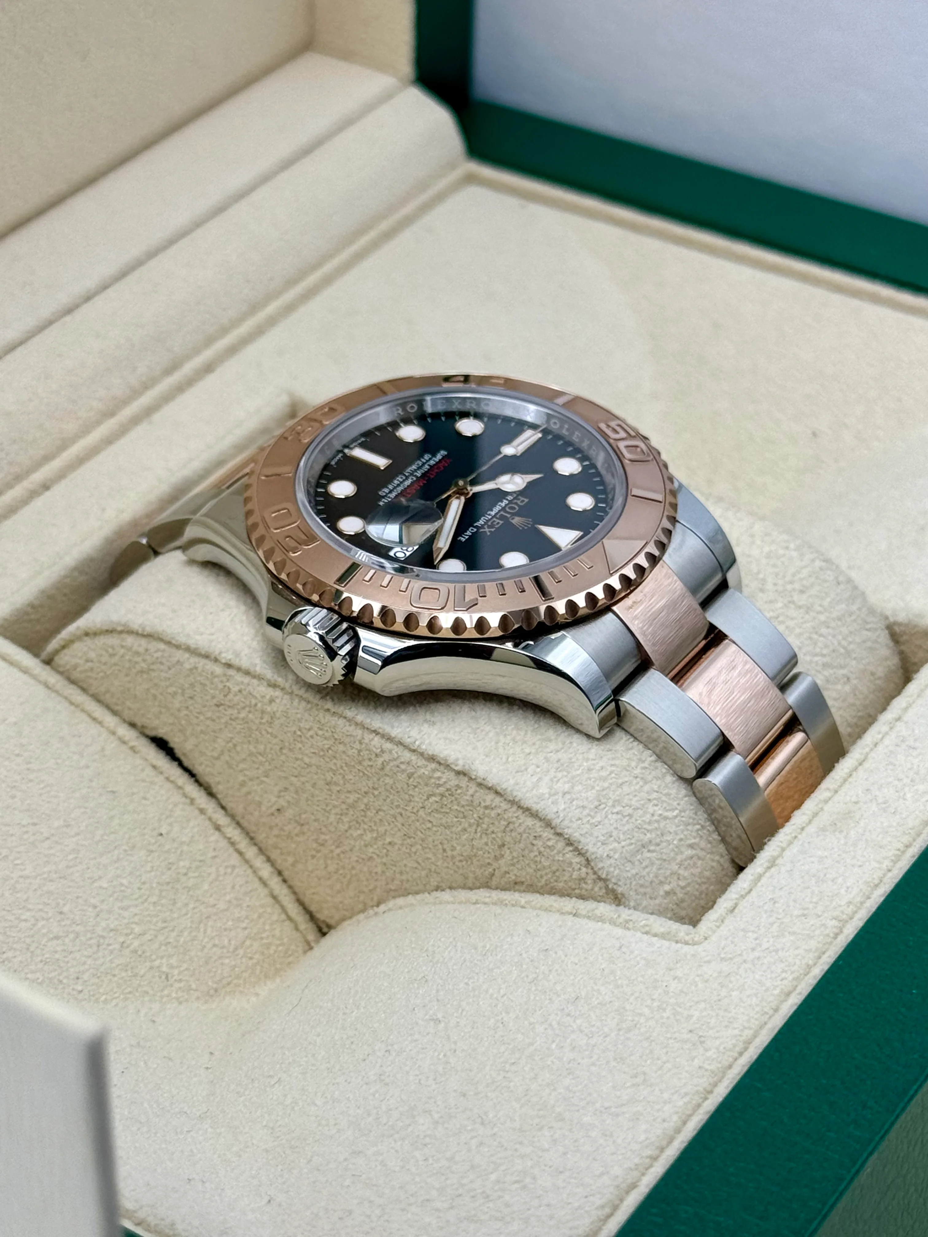 NEW 2025 Rolex Yacht-Master 40mm 126621 Two-Tone Black Dial - Image 8