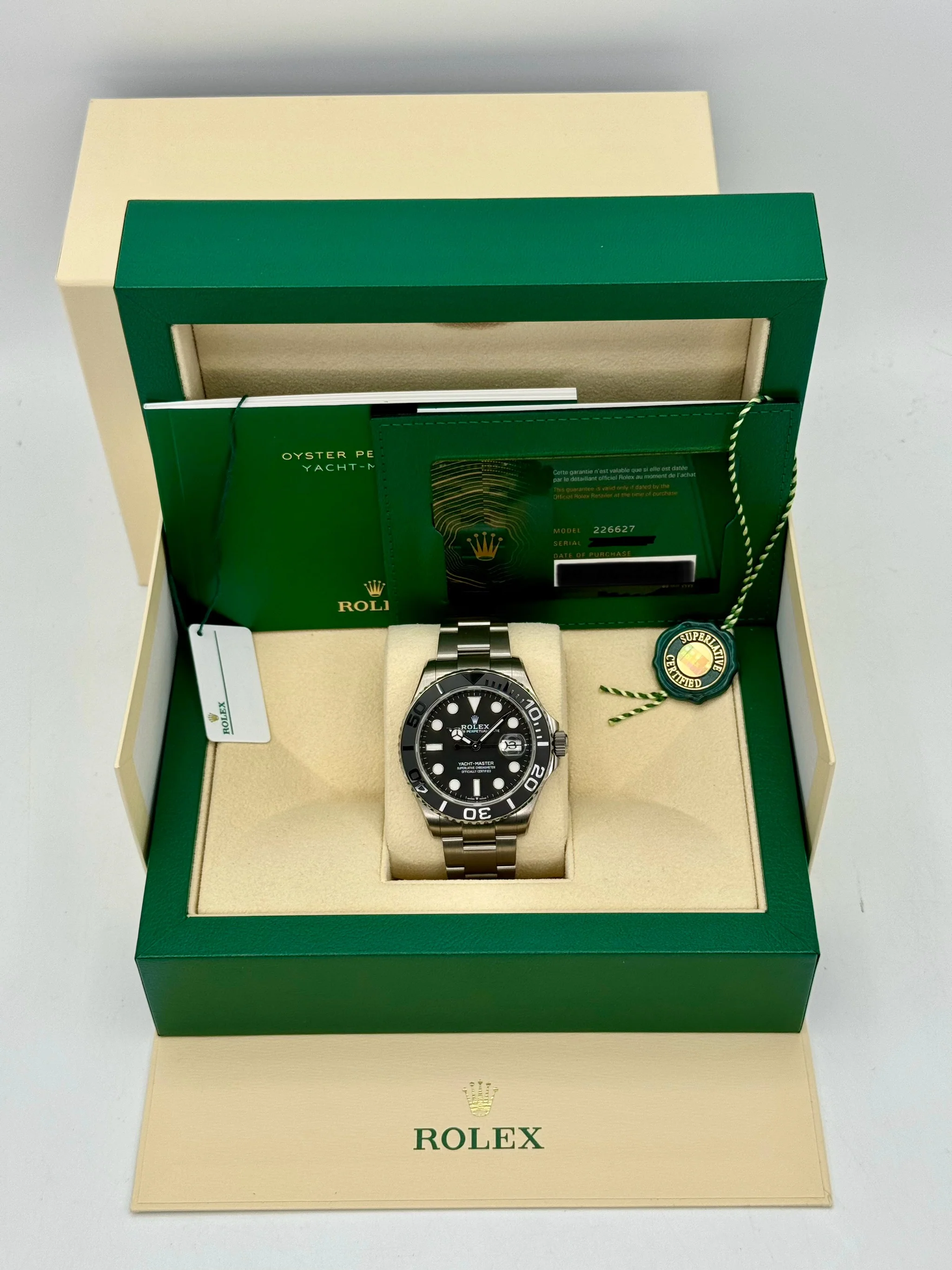 NEW 2024 Rolex Yacht-Master 42mm 226627 Titanium - Image 12