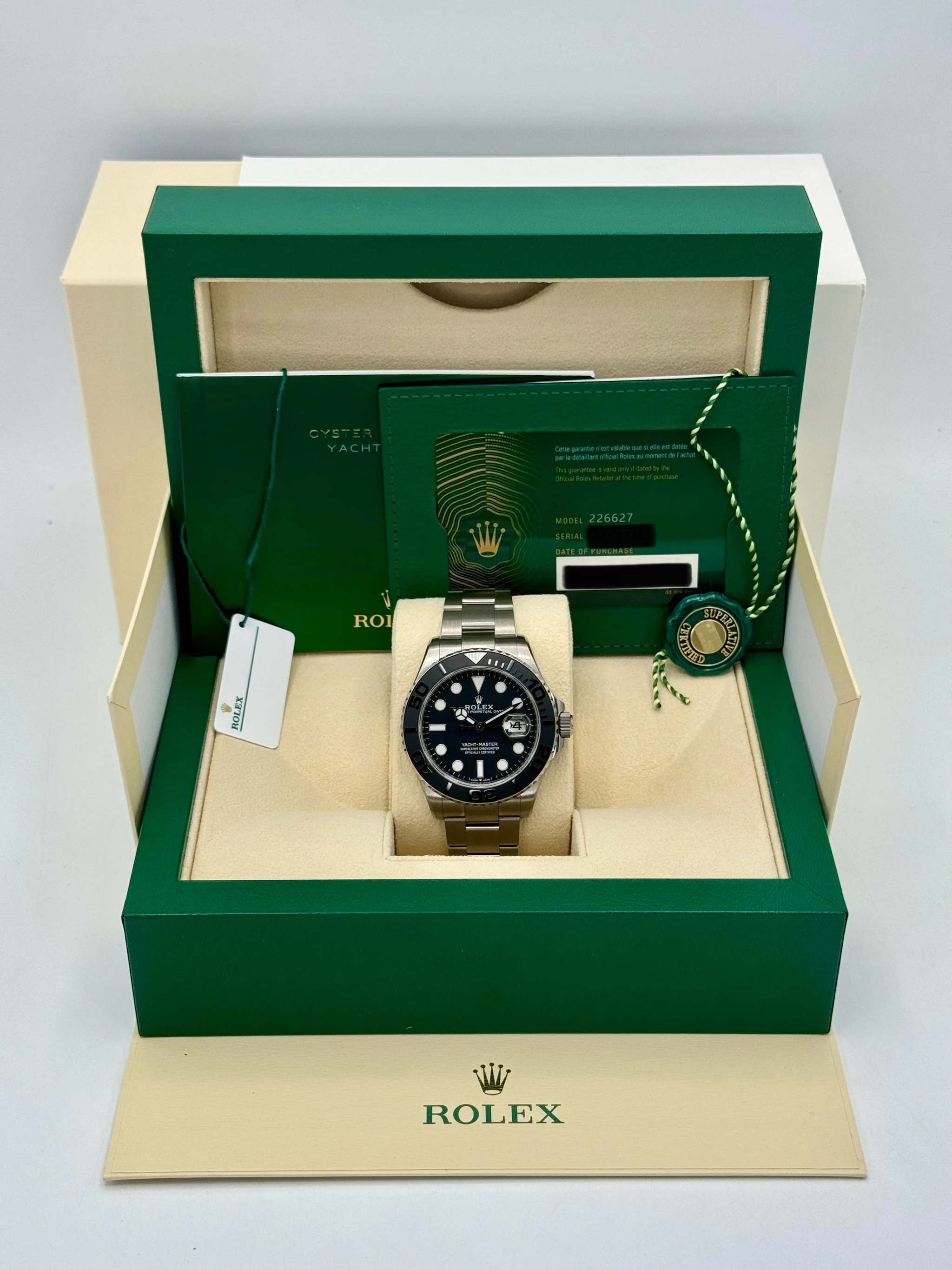 NEW 2024 Rolex Yacht-Master 42mm 226627 Titanium - Image 12