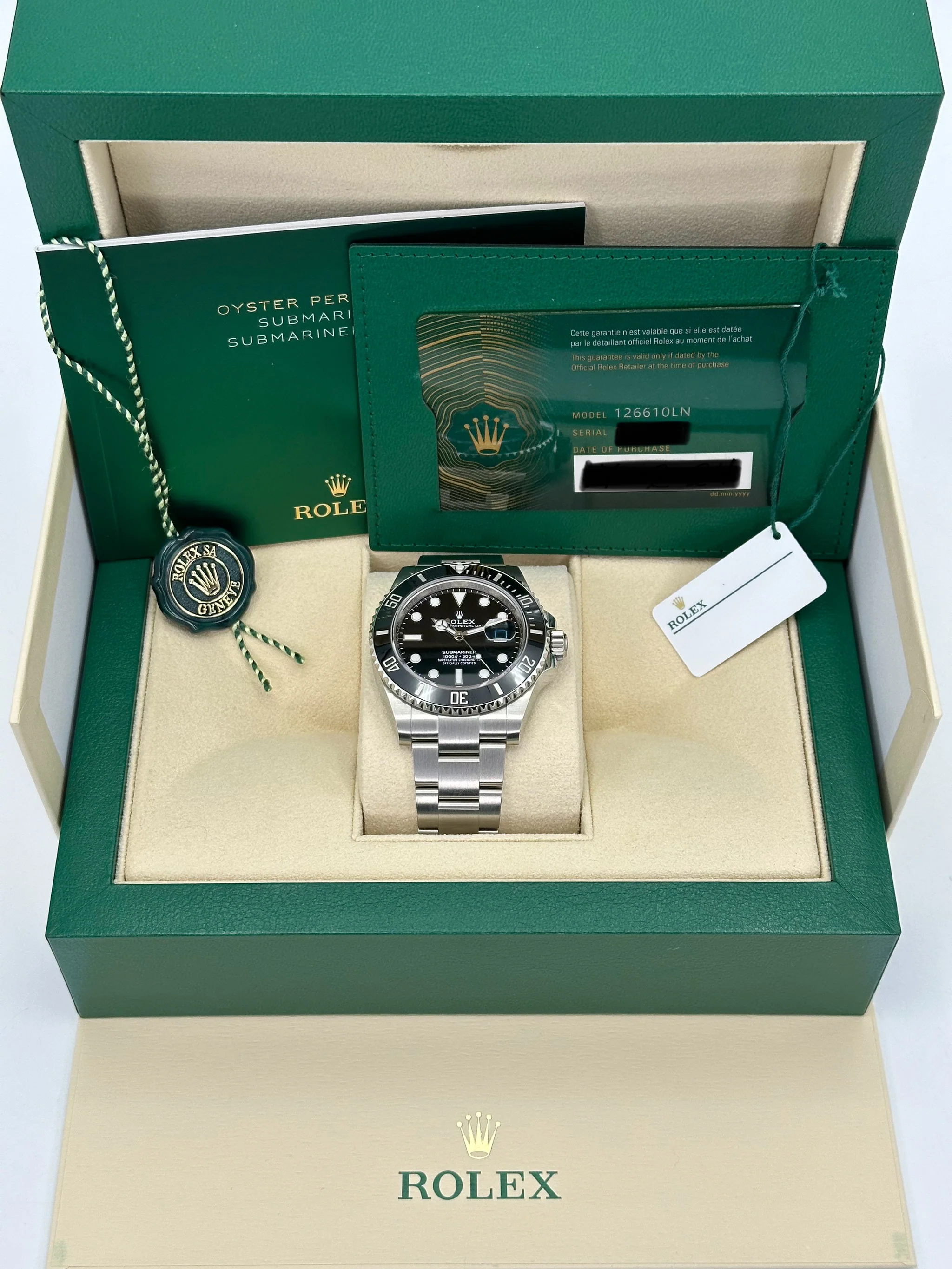 NEW 2024 Rolex Submariner 41mm 126610LN Stainless Steel Black Dial - Image 11