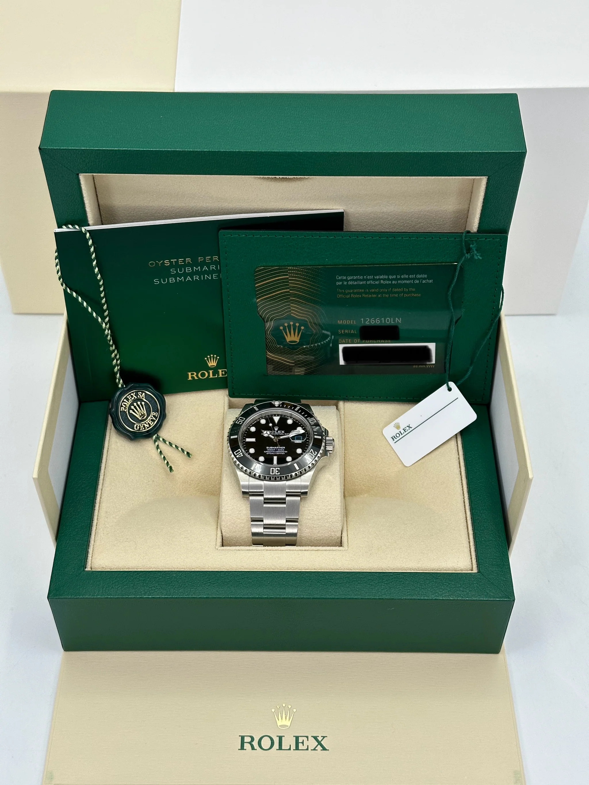 NEW 2024 Rolex Submariner 41mm 126610LN Stainless Steel Black Dial - Image 12