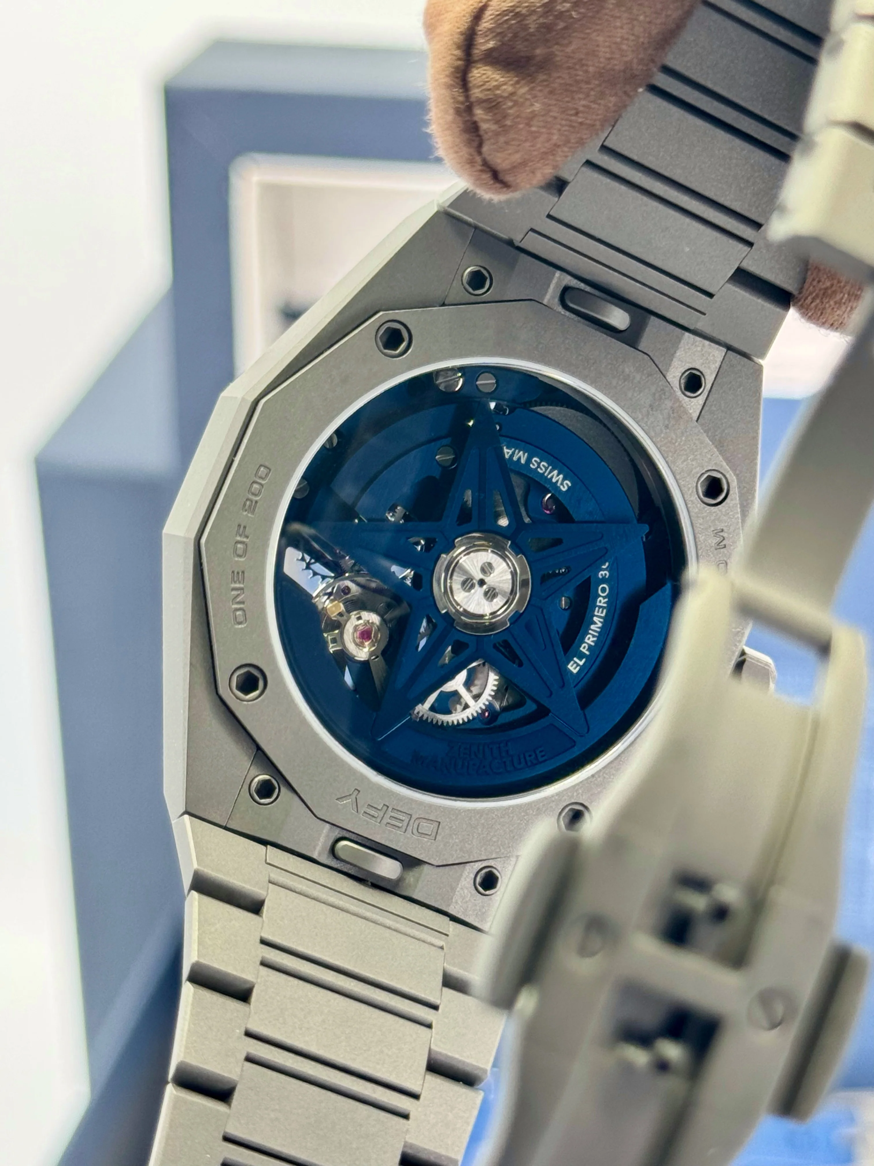 NEW 2024 Zenith Defy Skyline 41mm 97.9300.3620/79.I001 Titanium - Image 10