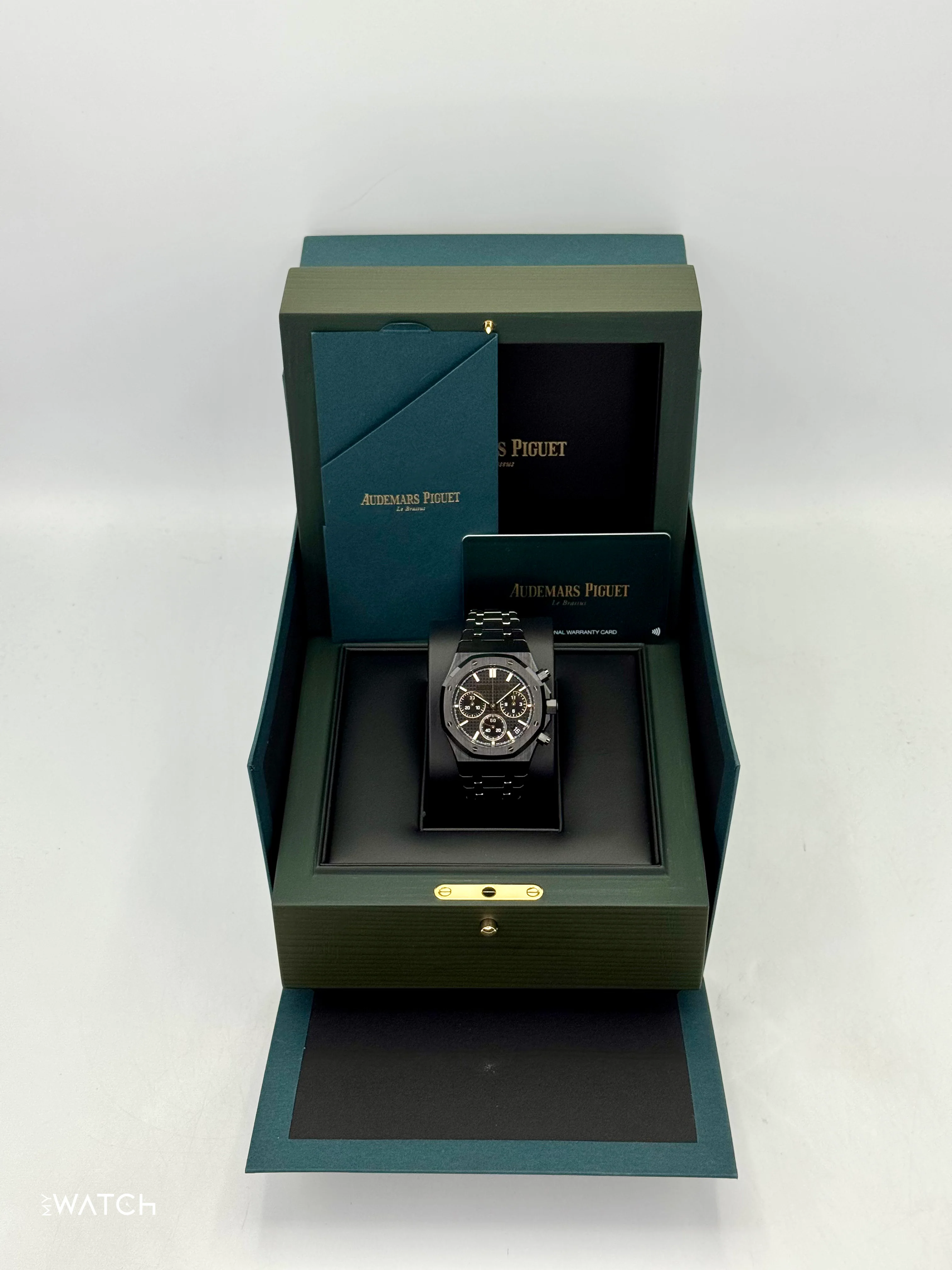 NEW 2025 Audemars Piguet Royal Oak 26240CE Black Ceramic Chronograph - Image 10