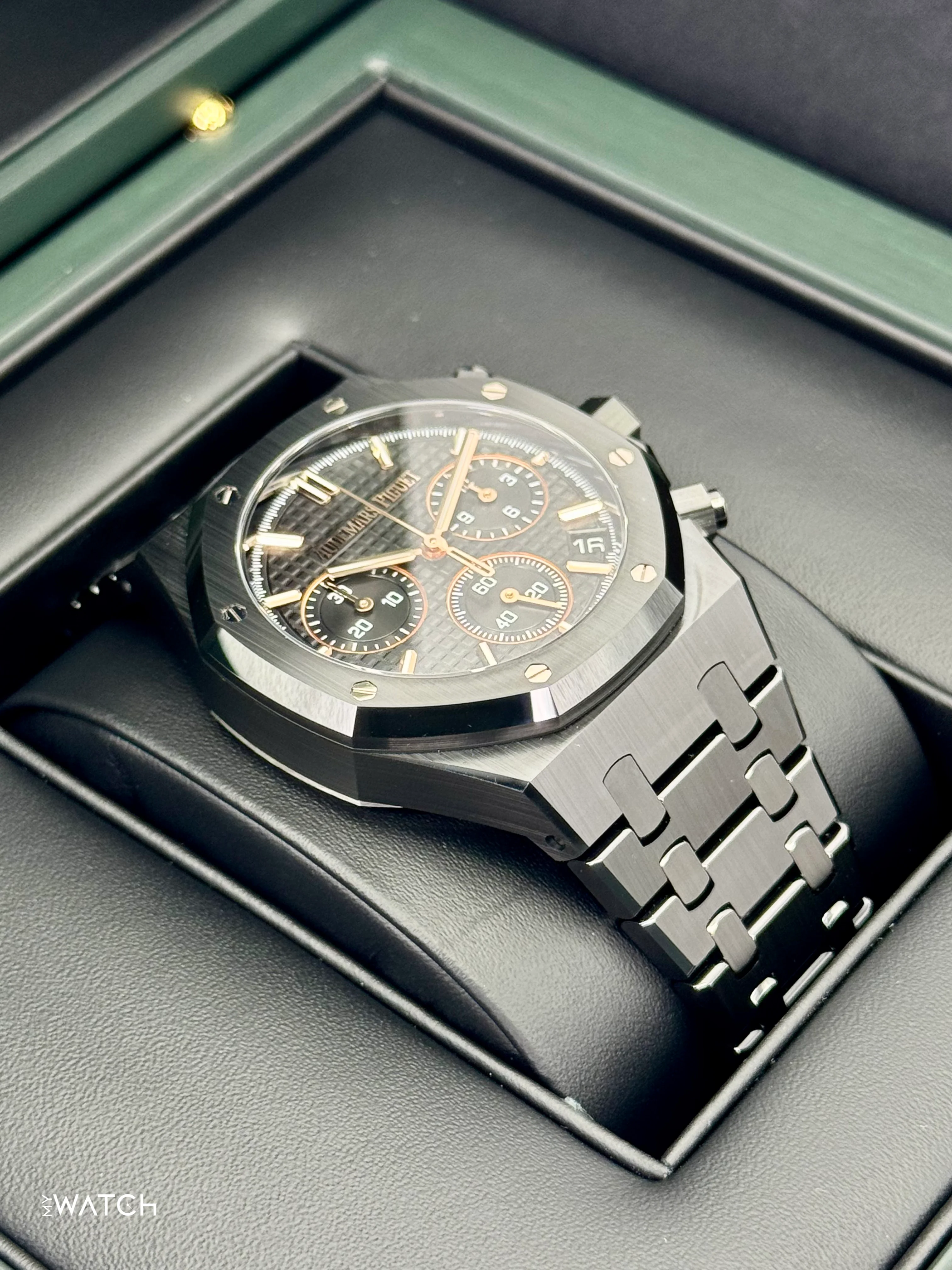 NEW 2025 Audemars Piguet Royal Oak 26240CE Black Ceramic Chronograph - Image 6