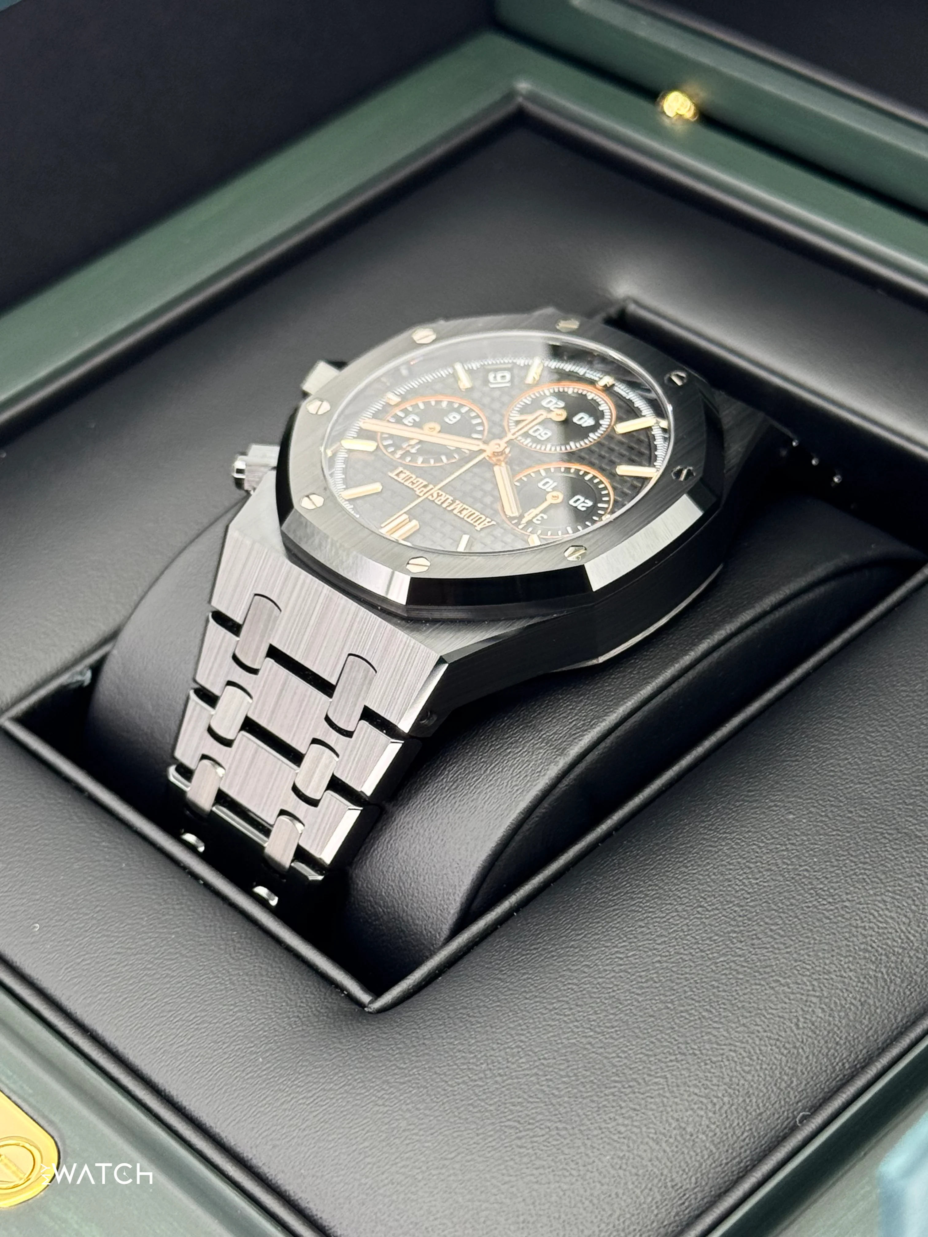NEW 2025 Audemars Piguet Royal Oak 26240CE Black Ceramic Chronograph - Image 7