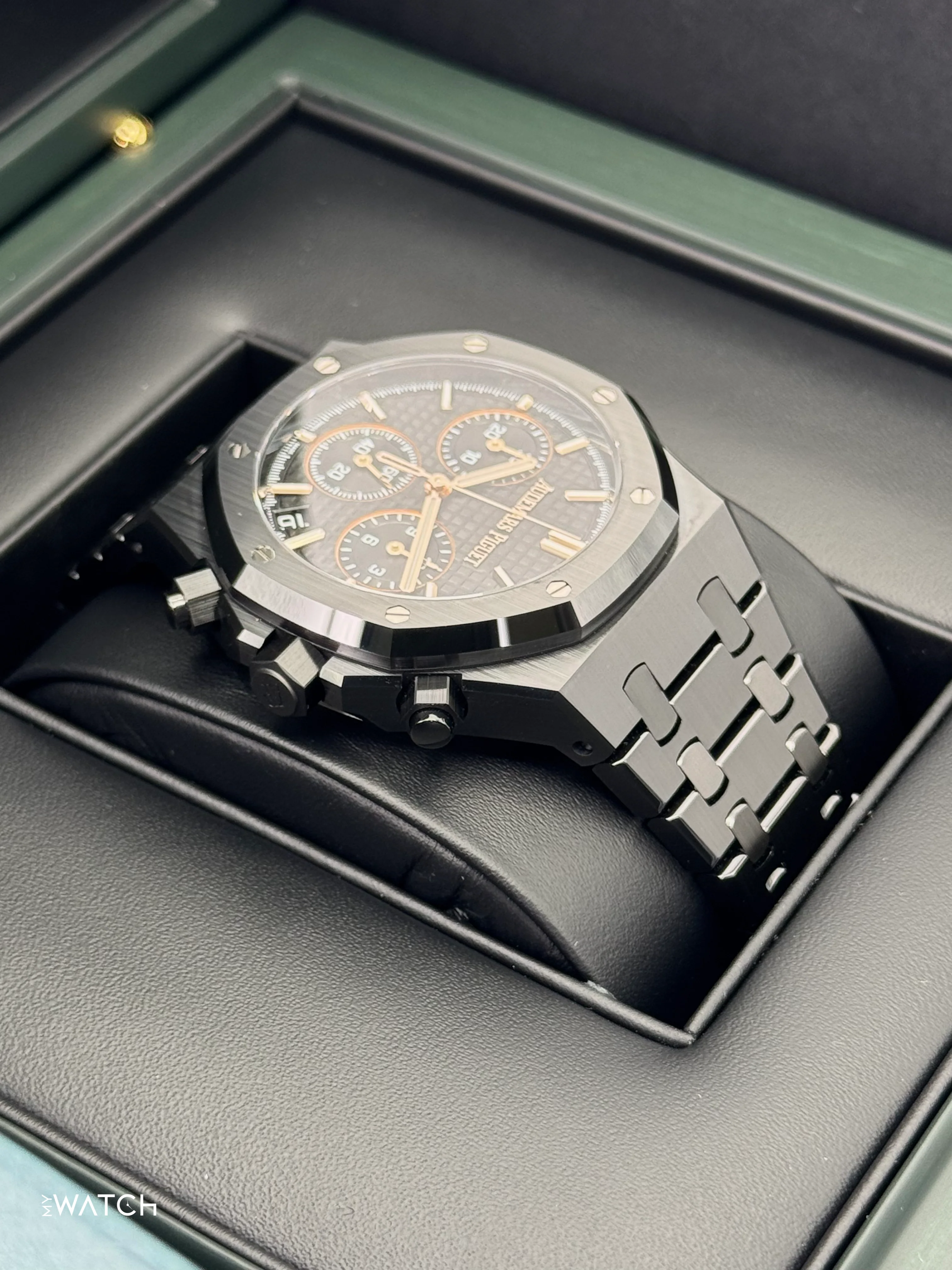 NEW 2025 Audemars Piguet Royal Oak 26240CE Black Ceramic Chronograph - Image 8
