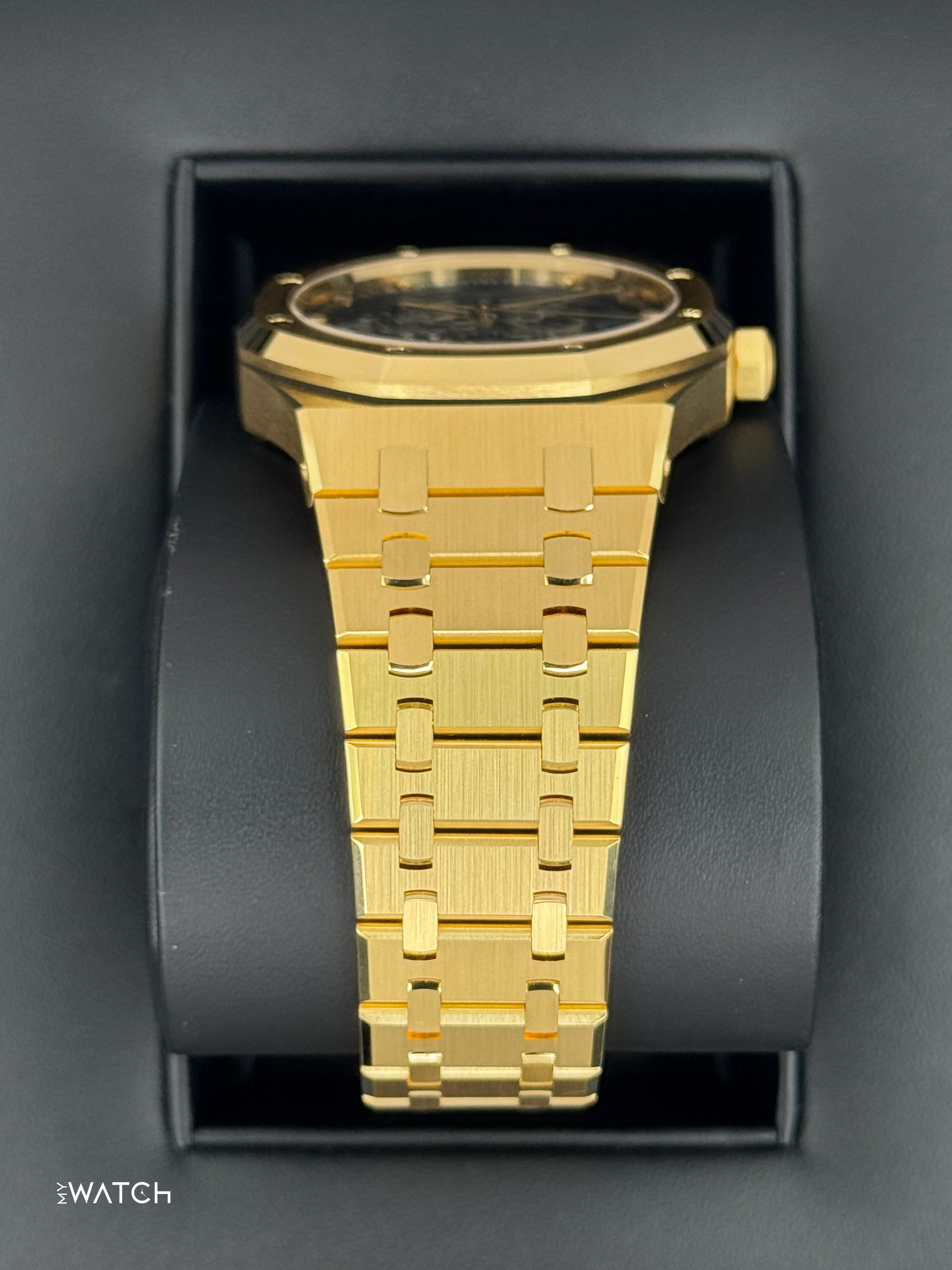 NEW 2025 Audemars Piguet Royal Oak 41mm 15407BA Double Balance Wheel Openworked - Image 3