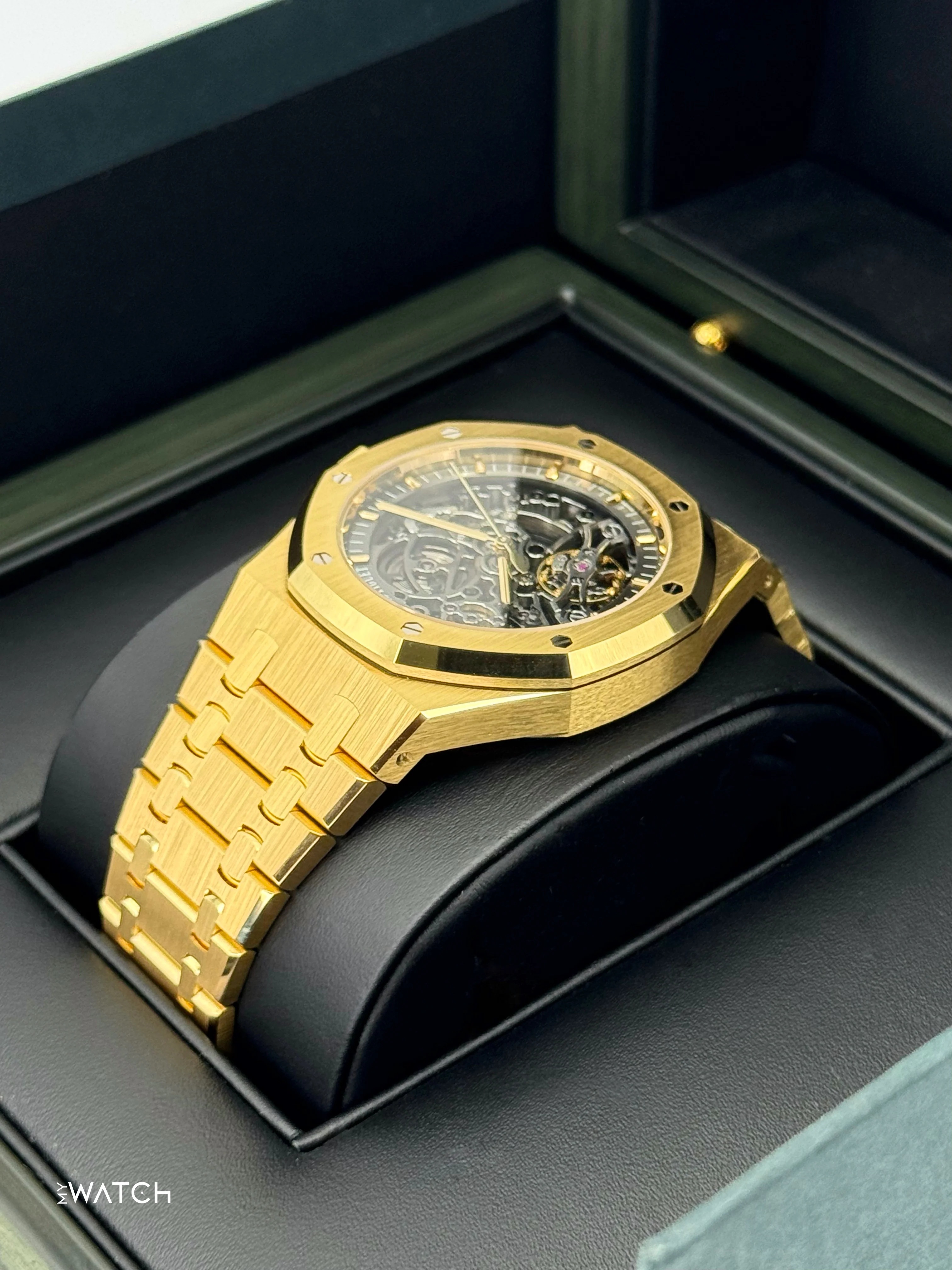 NEW 2025 Audemars Piguet Royal Oak 41mm 15407BA Double Balance Wheel Openworked - Image 7