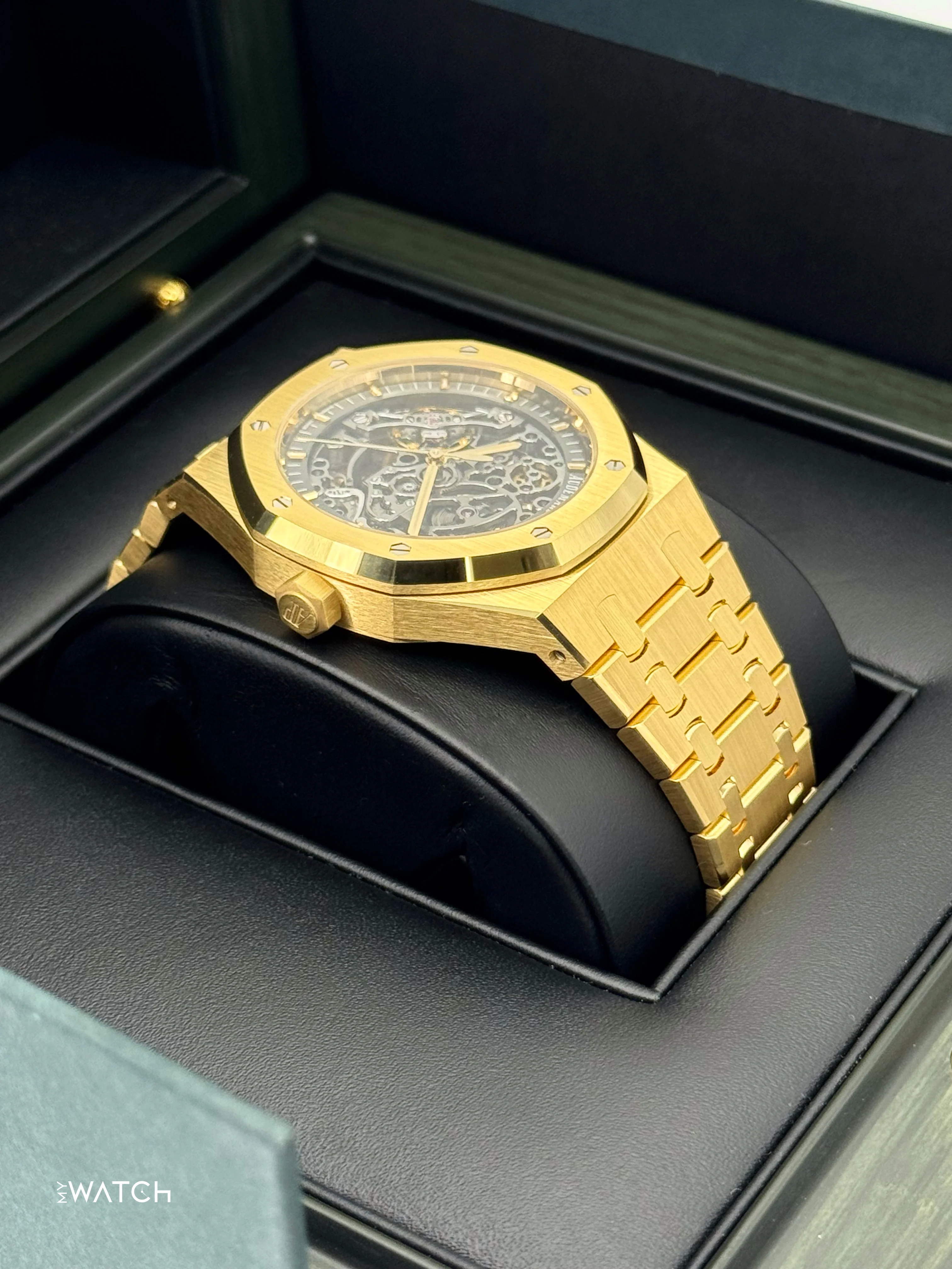 NEW 2025 Audemars Piguet Royal Oak 41mm 15407BA Double Balance Wheel Openworked - Image 8