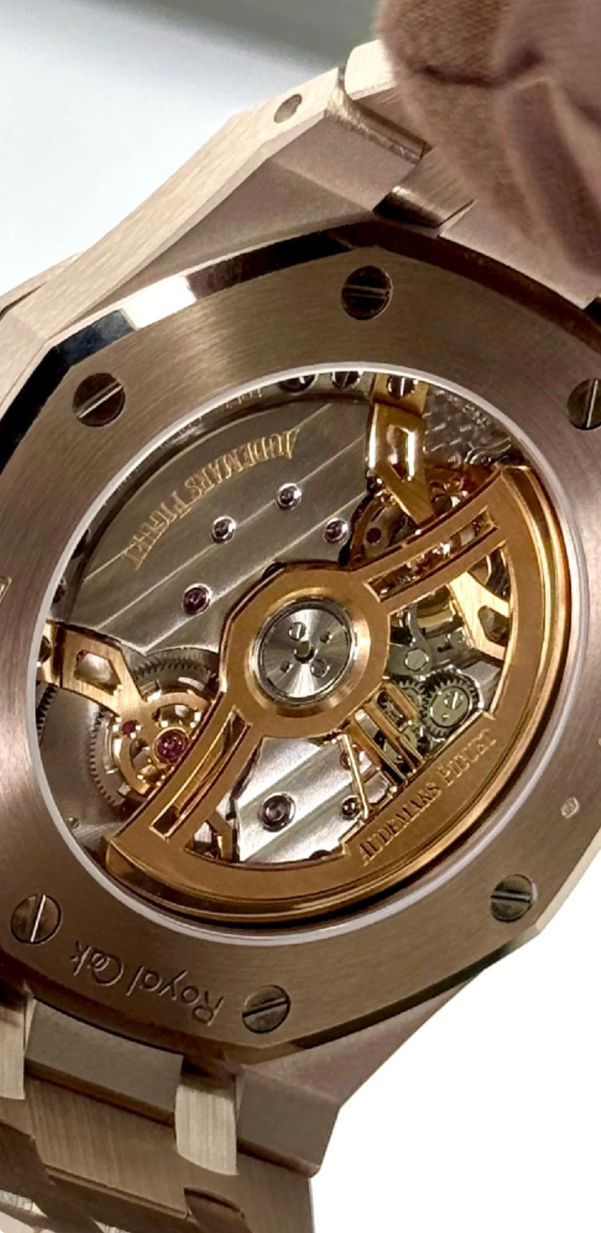 NEW 2025 Audemars Piguet Royal Oak 41mm 26674SG 18kt Sand Gold Perpetual Calendar - Image 9