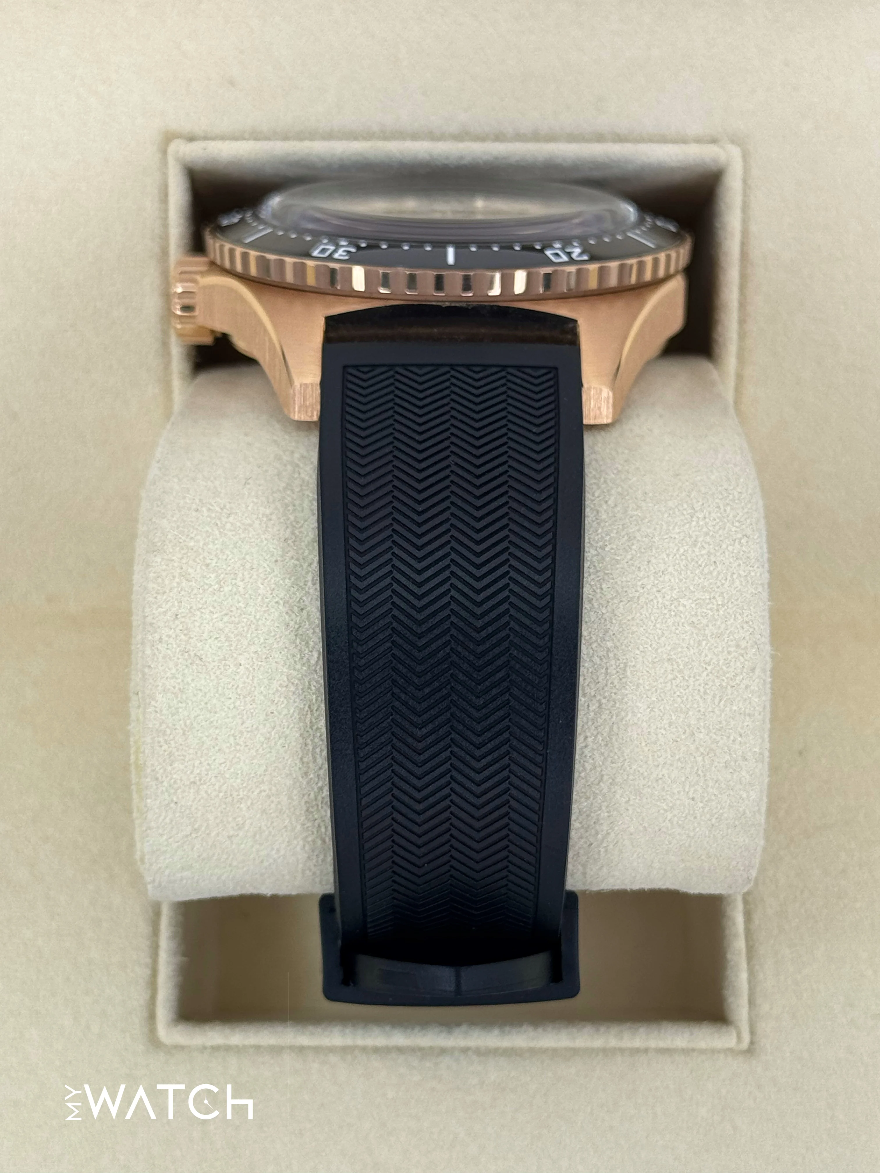 New 2025 Glashütte Seaq Panorama Date 43.2mm 1-36-13-03-90 Red Gold - Image 4