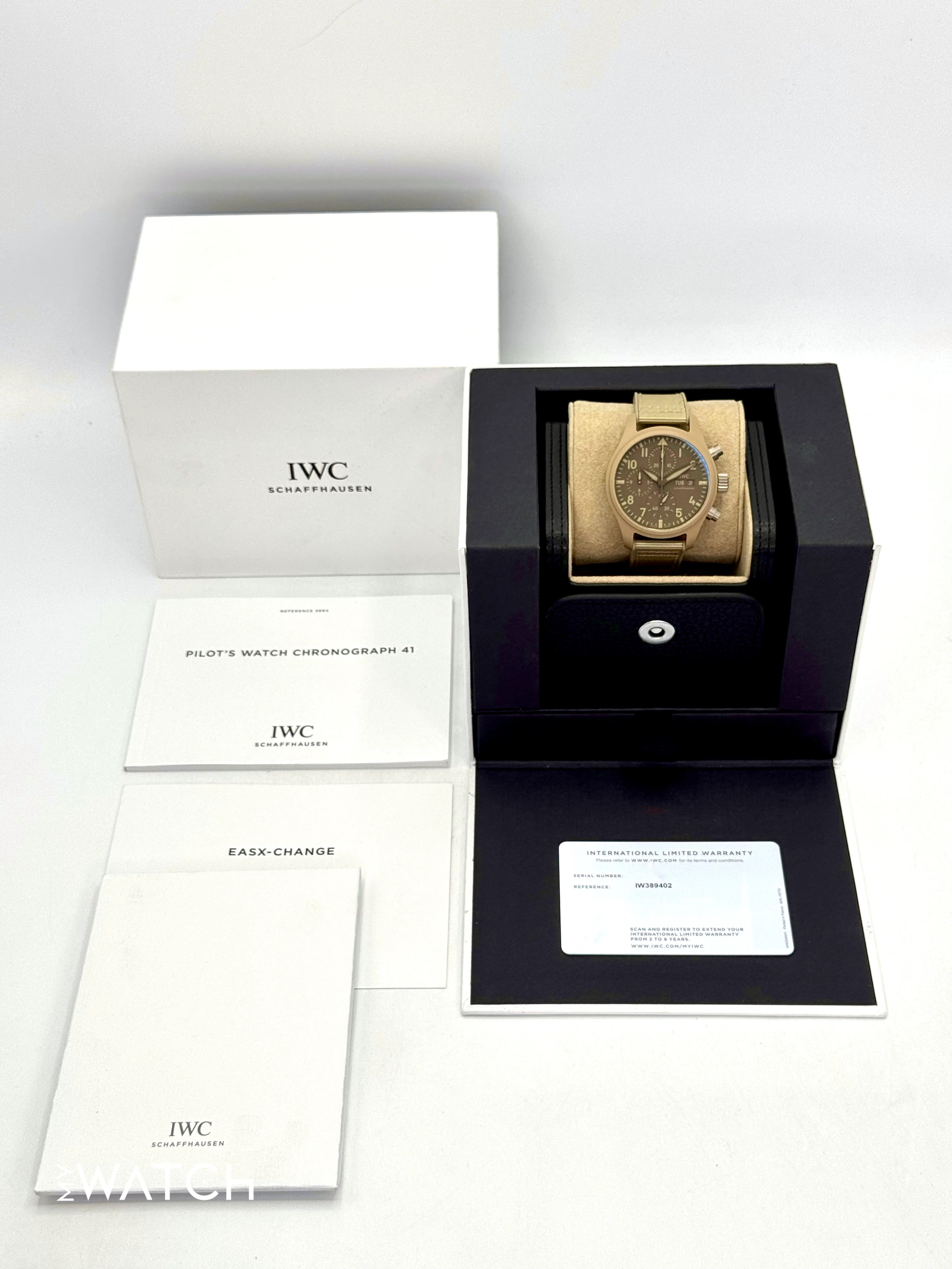 NEW 2025 IWC Ingenieur Automatic 40mm IW328903 Aqua Dial - Image 9