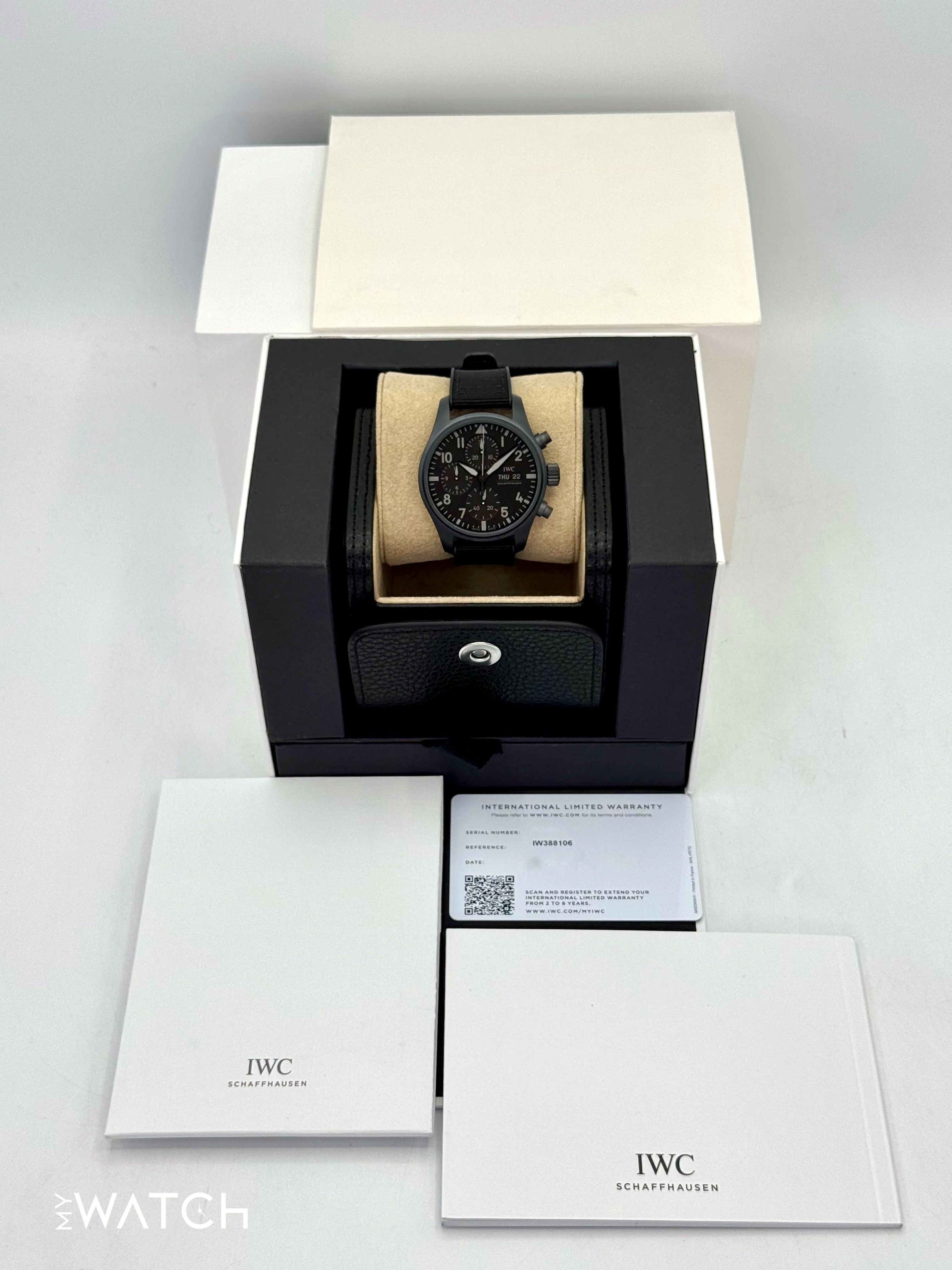 NEW 2025 IWC Pilot Chronograph Top Gun 41mm IW388106 Ceramic - Image 10